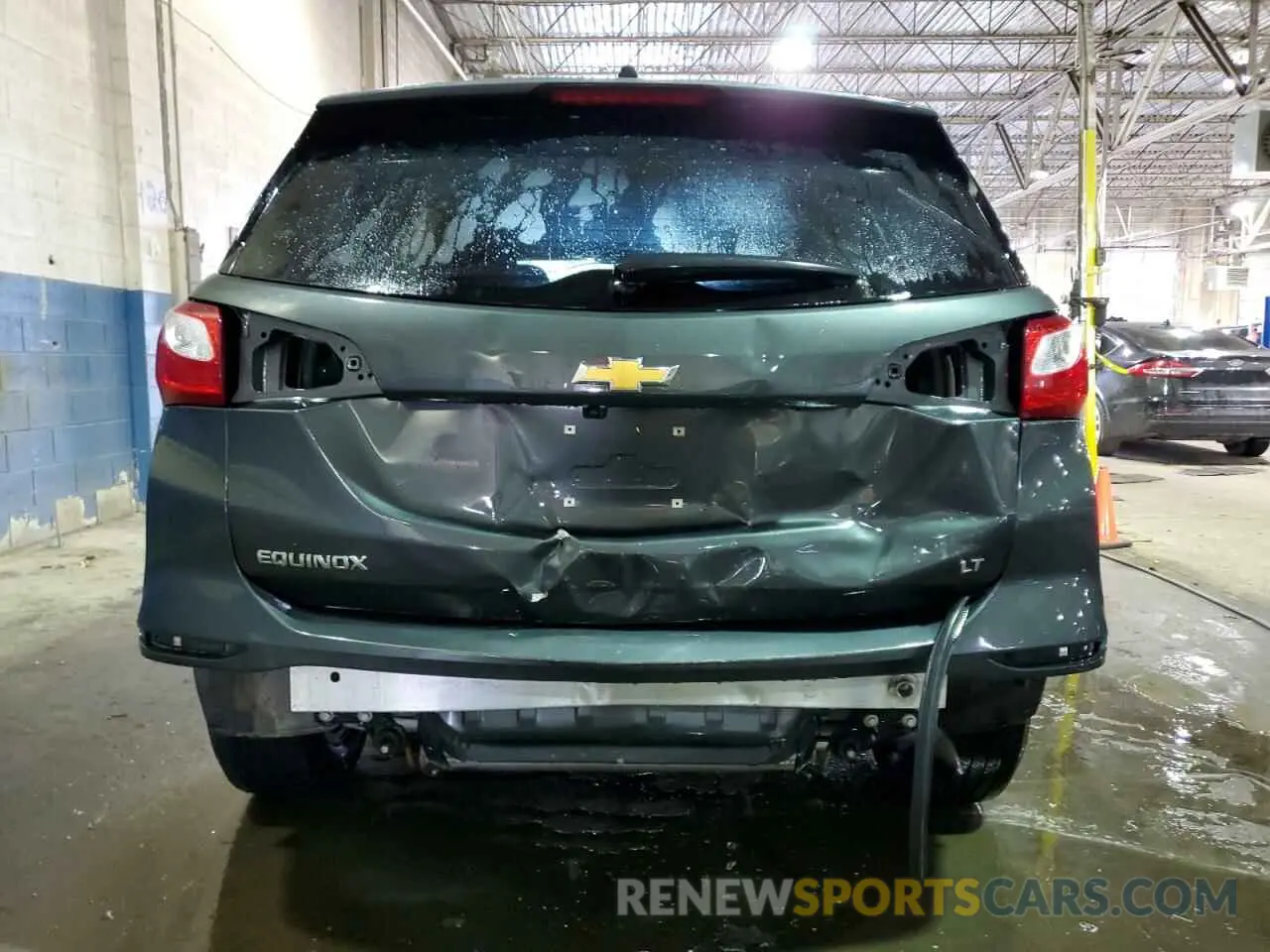 6 fotografías del automóvil dañado 3GNAXJEV2LS555708 CHEVROLET EQUINOX 2020