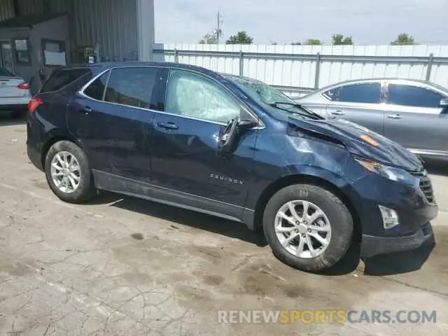 4 fotografías del automóvil dañado 3GNAXJEV2LS700245 CHEVROLET EQUINOX 2020