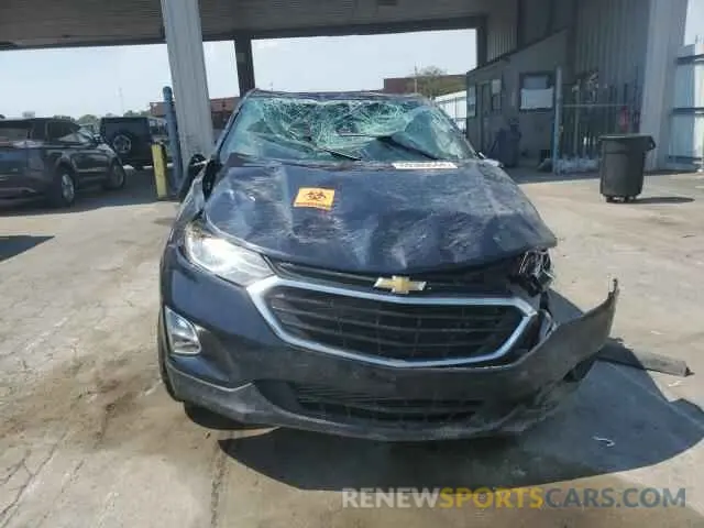 5 fotografías del automóvil dañado 3GNAXJEV2LS700245 CHEVROLET EQUINOX 2020