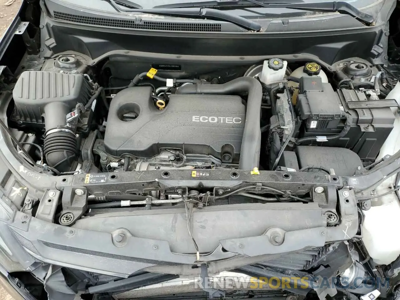 11 fotografías del automóvil dañado 3GNAXJEV3LL200184 CHEVROLET EQUINOX 2020
