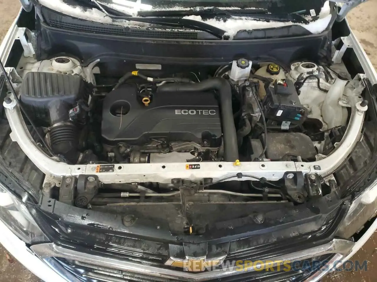 12 fotografías del automóvil dañado 3GNAXJEV3LS530025 CHEVROLET EQUINOX 2020