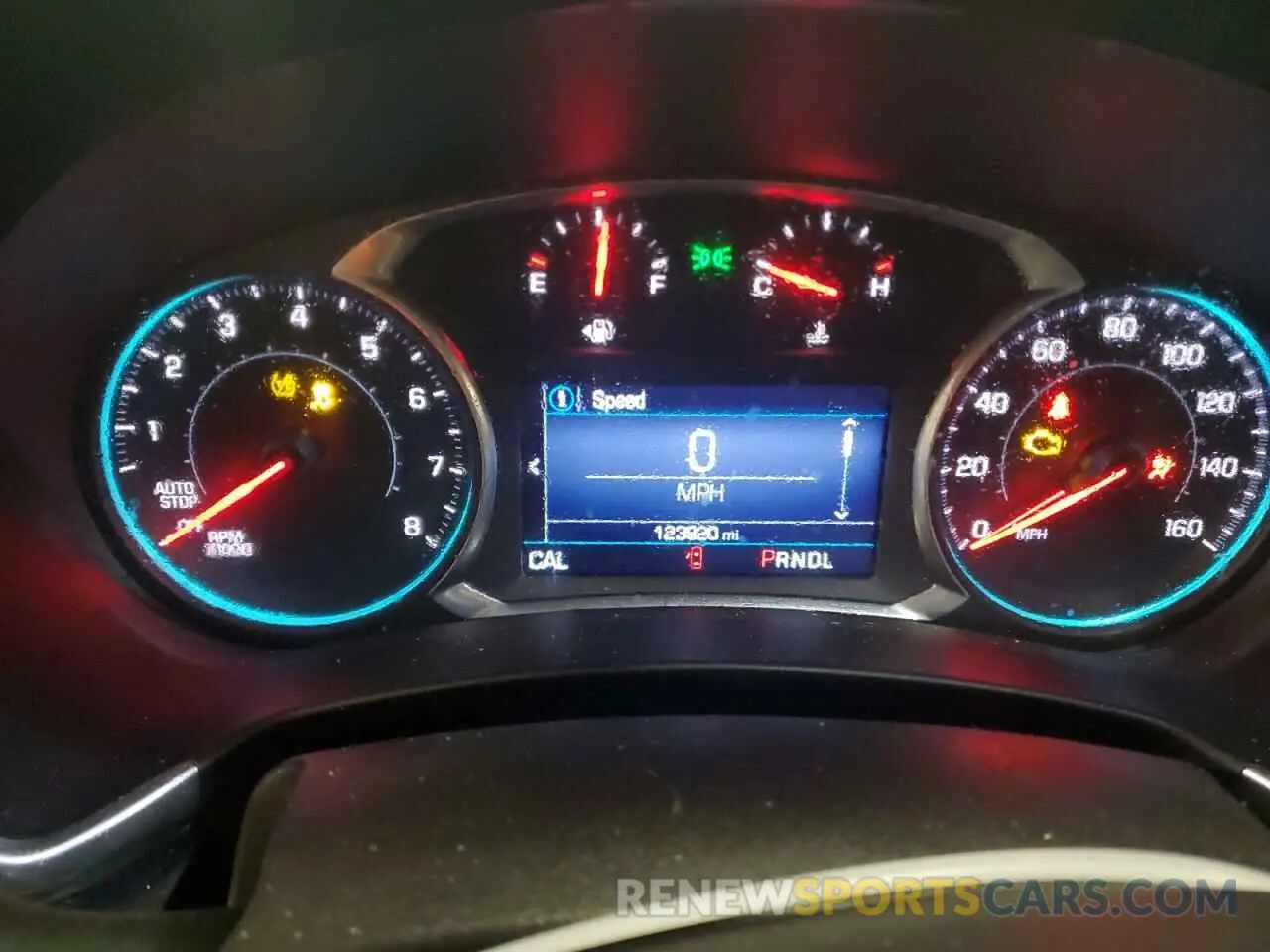 9 fotografías del automóvil dañado 3GNAXJEV3LS530025 CHEVROLET EQUINOX 2020
