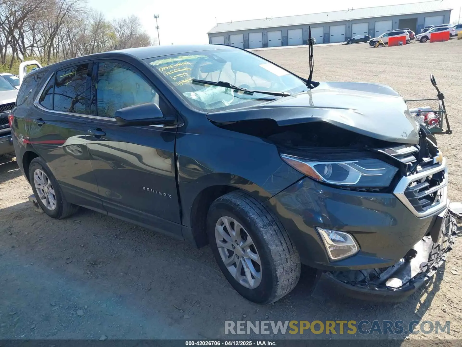 1 fotografías del automóvil dañado 3GNAXJEV3LS635521 CHEVROLET EQUINOX 2020