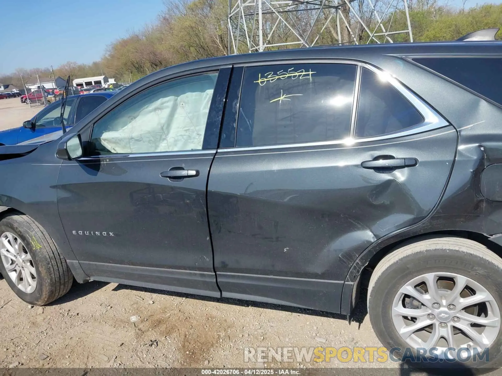 14 fotografías del automóvil dañado 3GNAXJEV3LS635521 CHEVROLET EQUINOX 2020