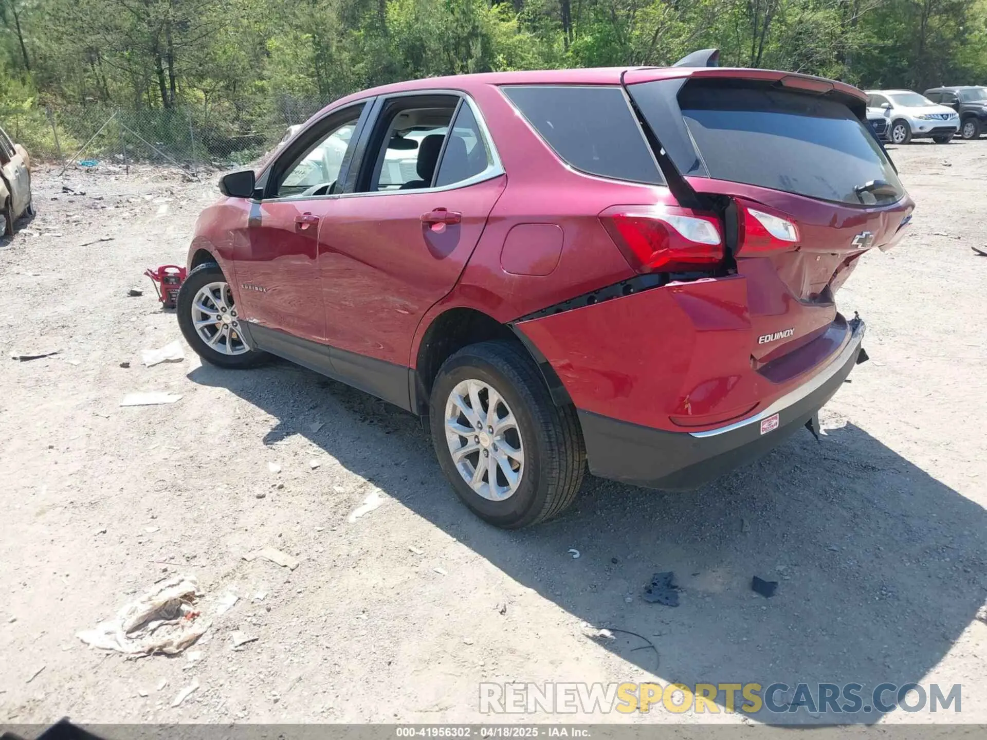 3 fotografías del automóvil dañado 3GNAXJEV3LS637706 CHEVROLET EQUINOX 2020