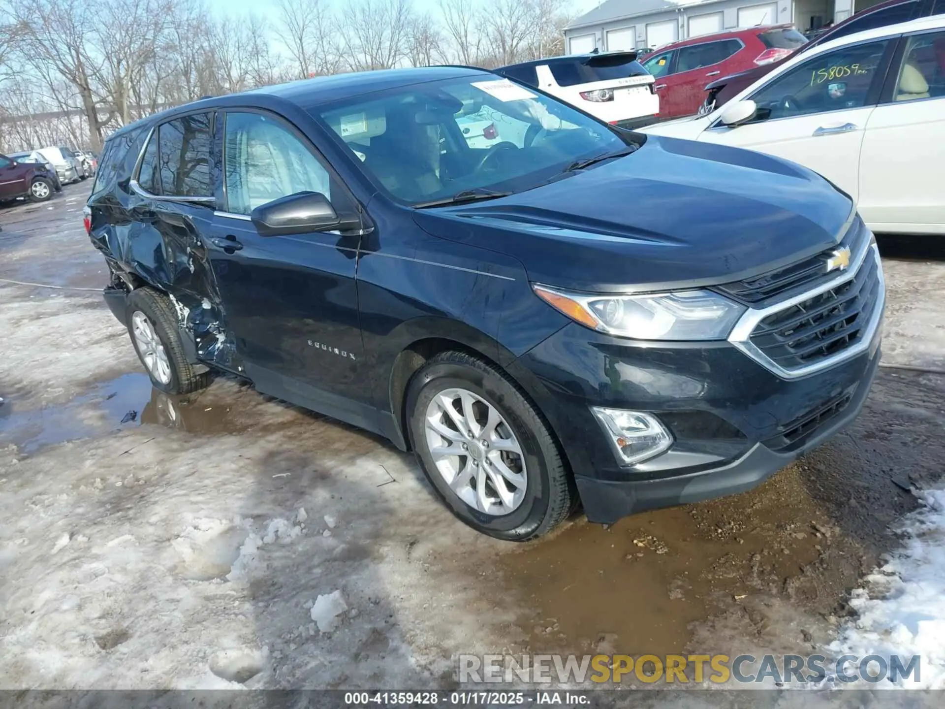 1 fotografías del automóvil dañado 3GNAXJEV4LL316672 CHEVROLET EQUINOX 2020