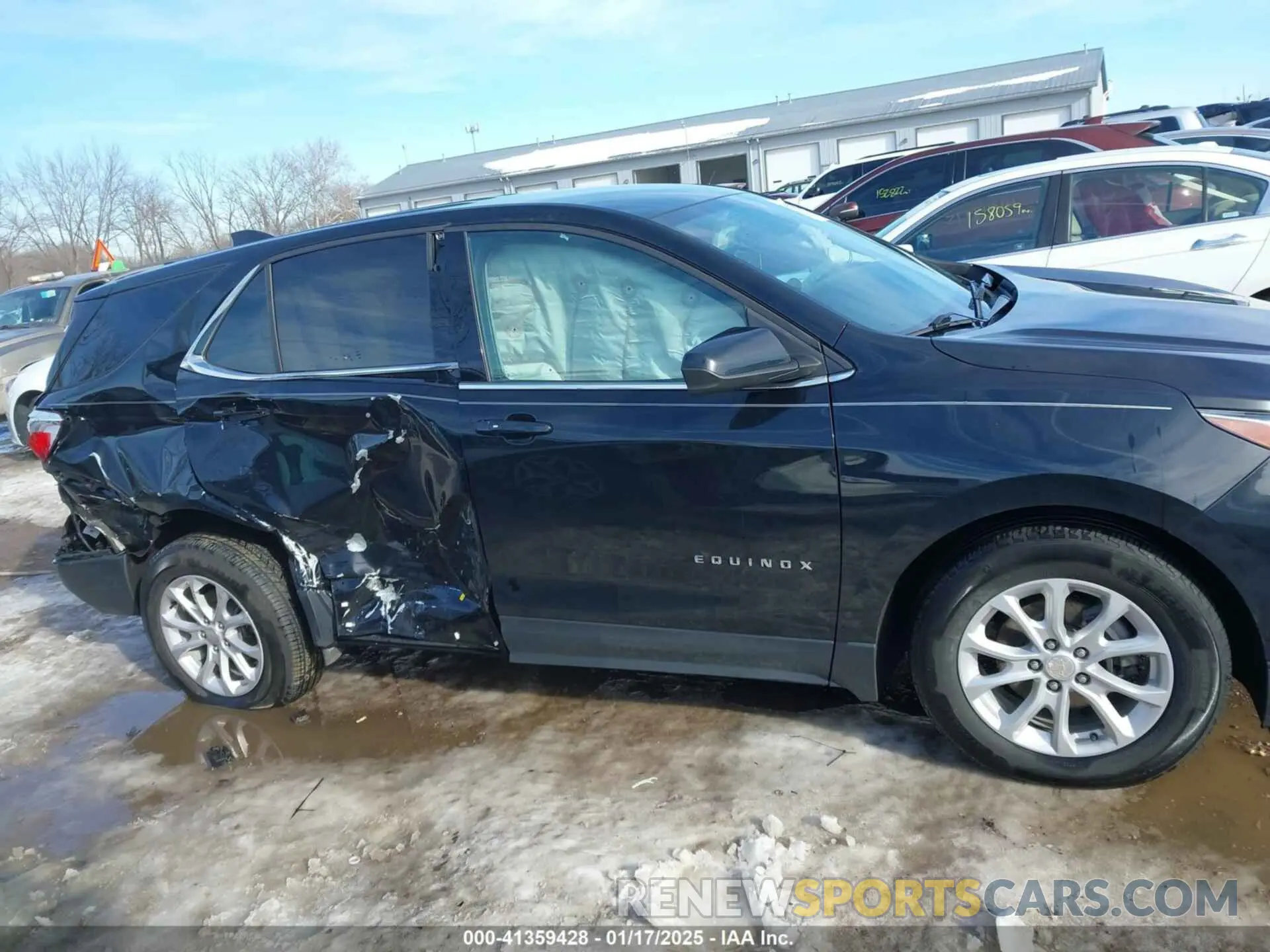 13 fotografías del automóvil dañado 3GNAXJEV4LL316672 CHEVROLET EQUINOX 2020