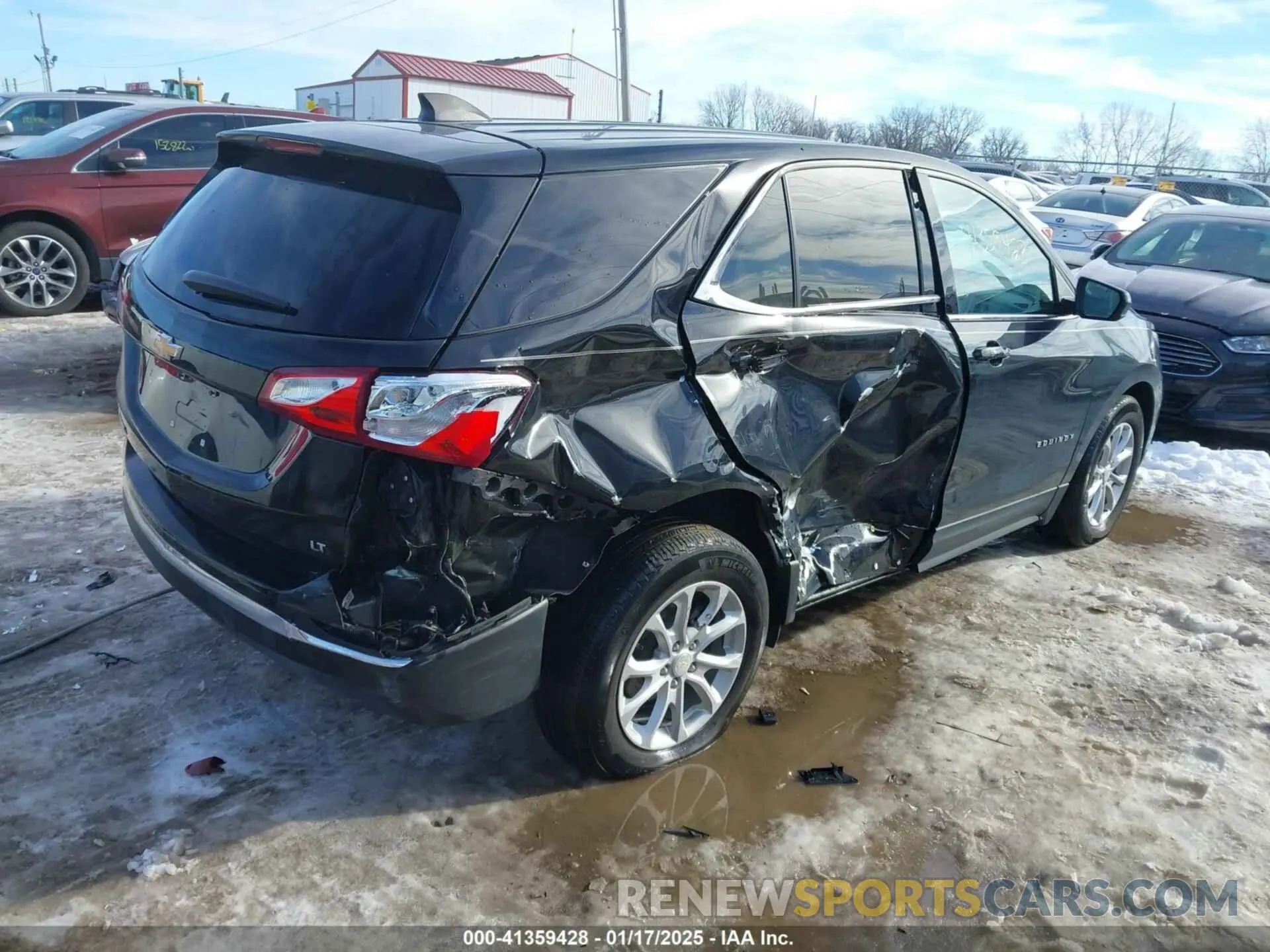 4 fotografías del automóvil dañado 3GNAXJEV4LL316672 CHEVROLET EQUINOX 2020