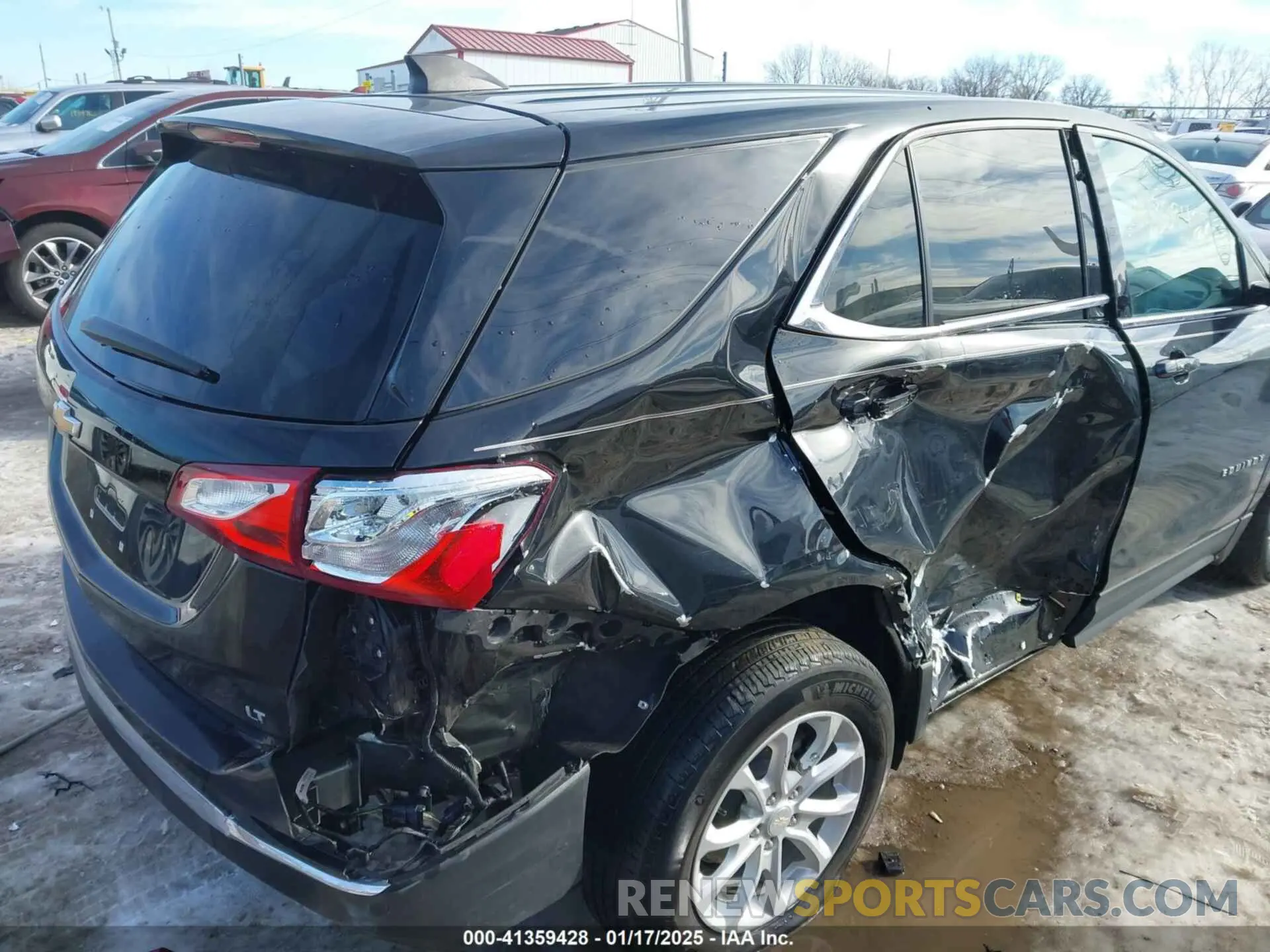 6 fotografías del automóvil dañado 3GNAXJEV4LL316672 CHEVROLET EQUINOX 2020