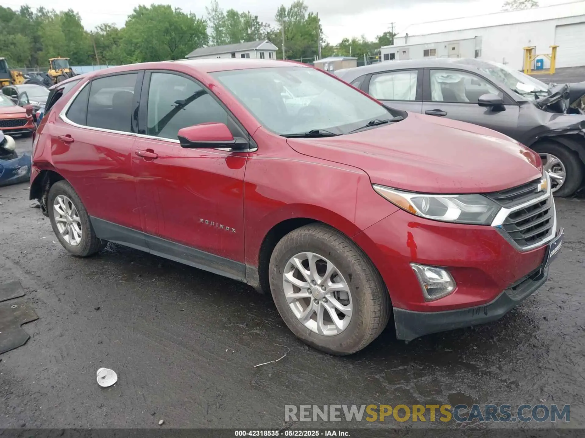1 fotografías del automóvil dañado 3GNAXJEV4LS513346 CHEVROLET EQUINOX 2020