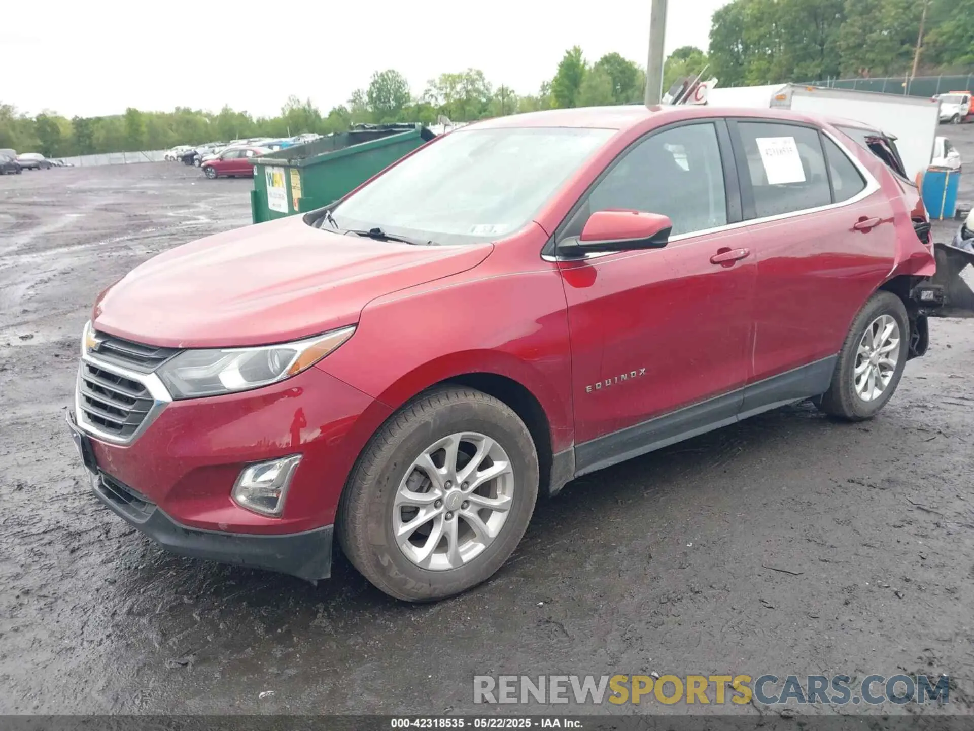 2 fotografías del automóvil dañado 3GNAXJEV4LS513346 CHEVROLET EQUINOX 2020