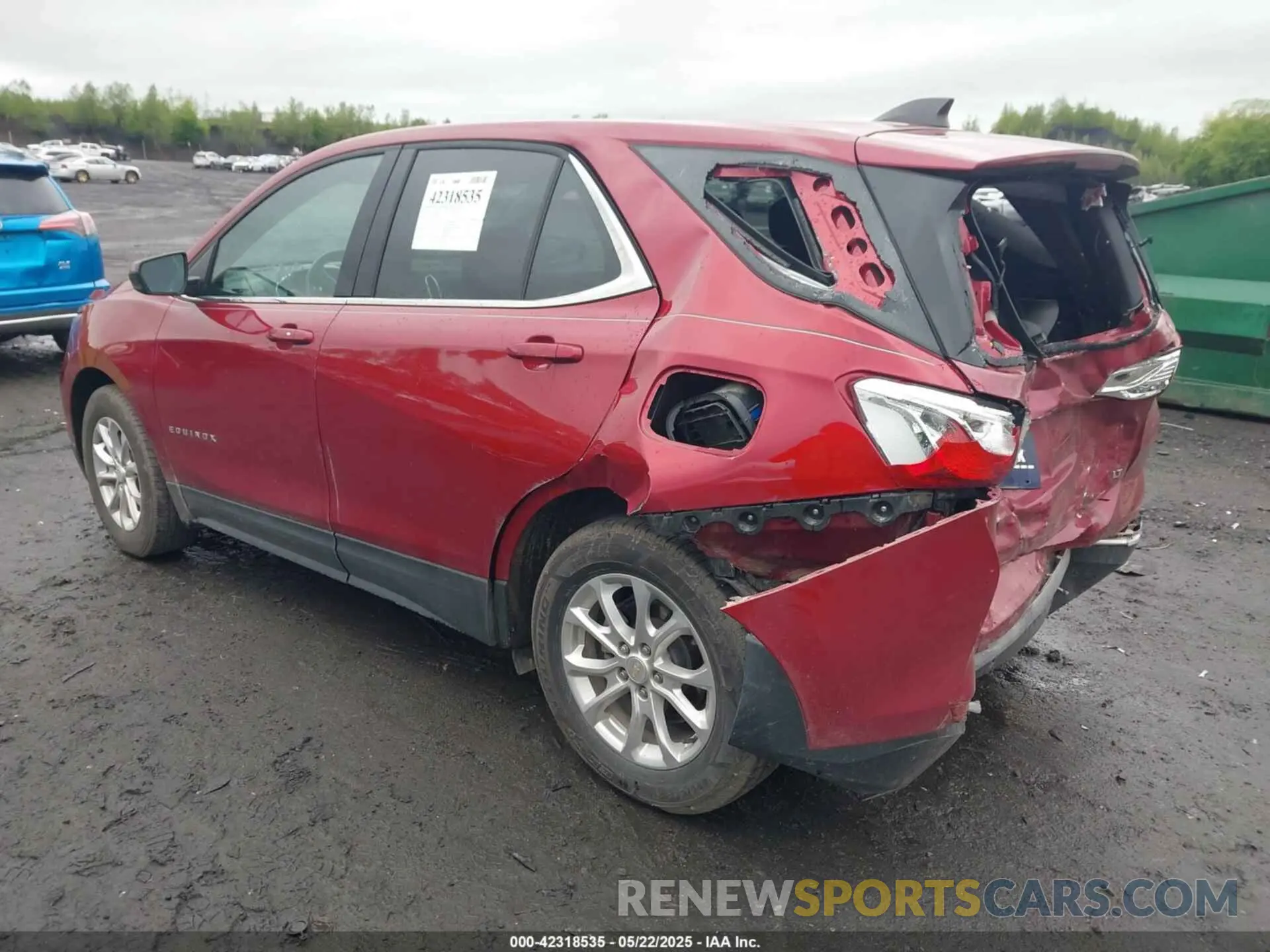 3 fotografías del automóvil dañado 3GNAXJEV4LS513346 CHEVROLET EQUINOX 2020