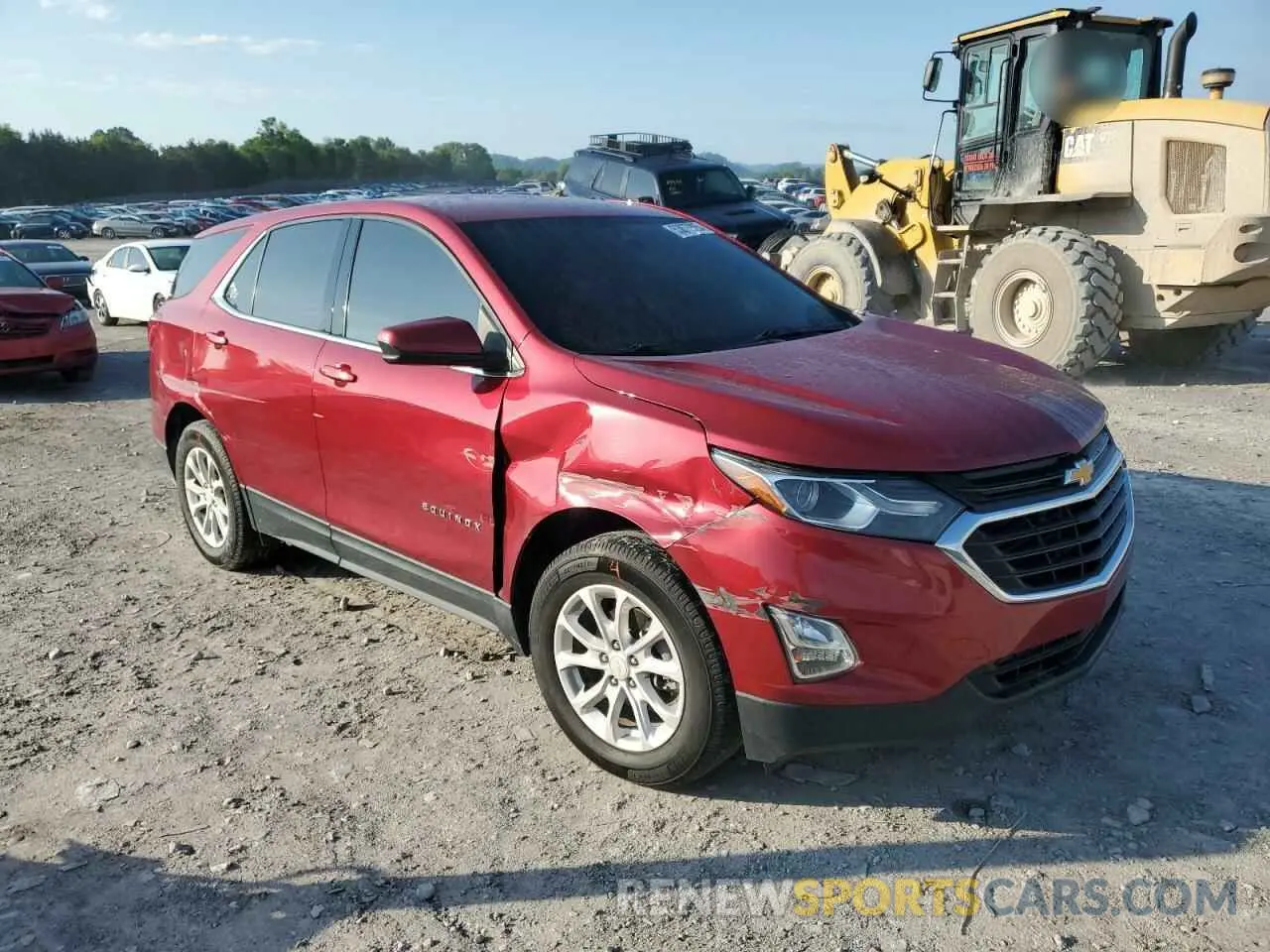 4 fotografías del automóvil dañado 3GNAXJEV4LS565866 CHEVROLET EQUINOX 2020