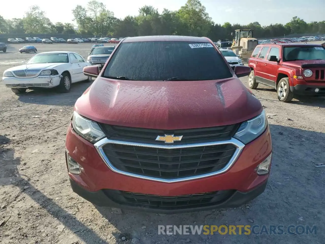 5 fotografías del automóvil dañado 3GNAXJEV4LS565866 CHEVROLET EQUINOX 2020