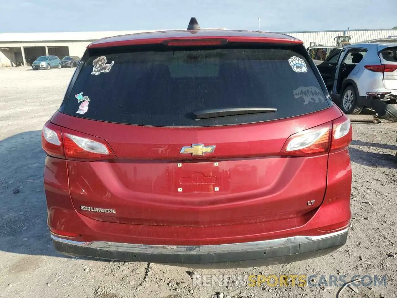 6 fotografías del automóvil dañado 3GNAXJEV4LS565866 CHEVROLET EQUINOX 2020