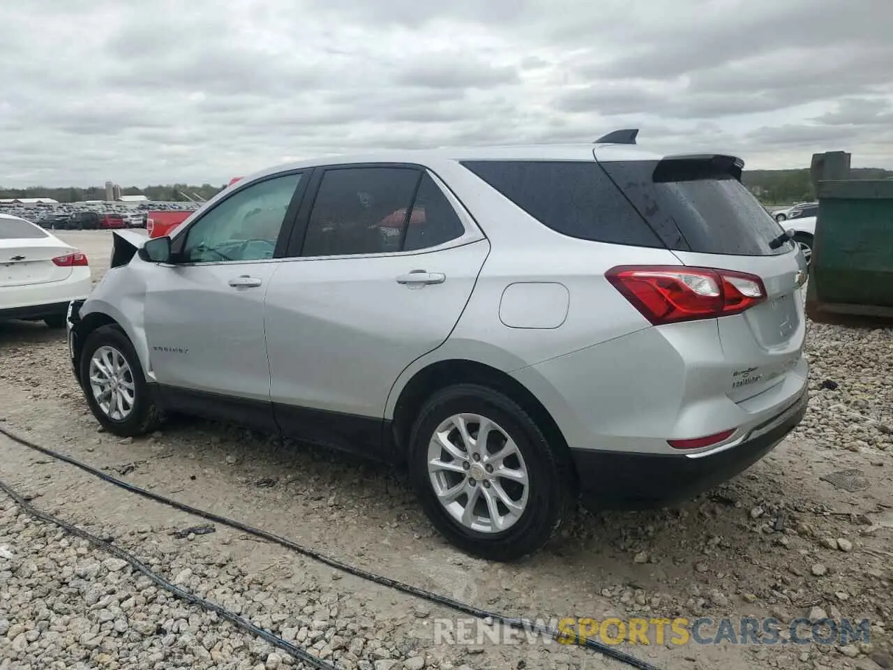 2 fotografías del automóvil dañado 3GNAXJEV5LS578366 CHEVROLET EQUINOX 2020