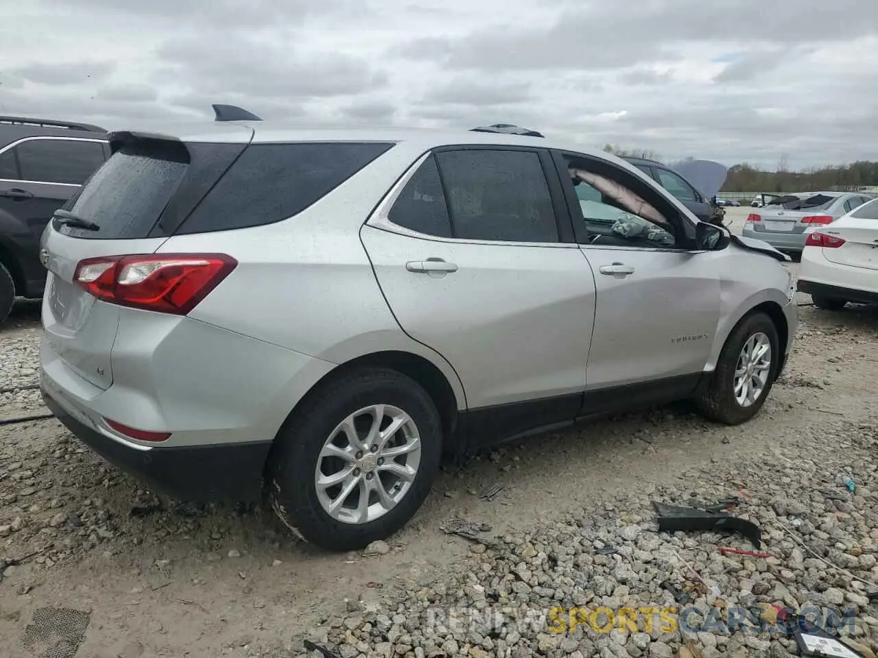 3 fotografías del automóvil dañado 3GNAXJEV5LS578366 CHEVROLET EQUINOX 2020