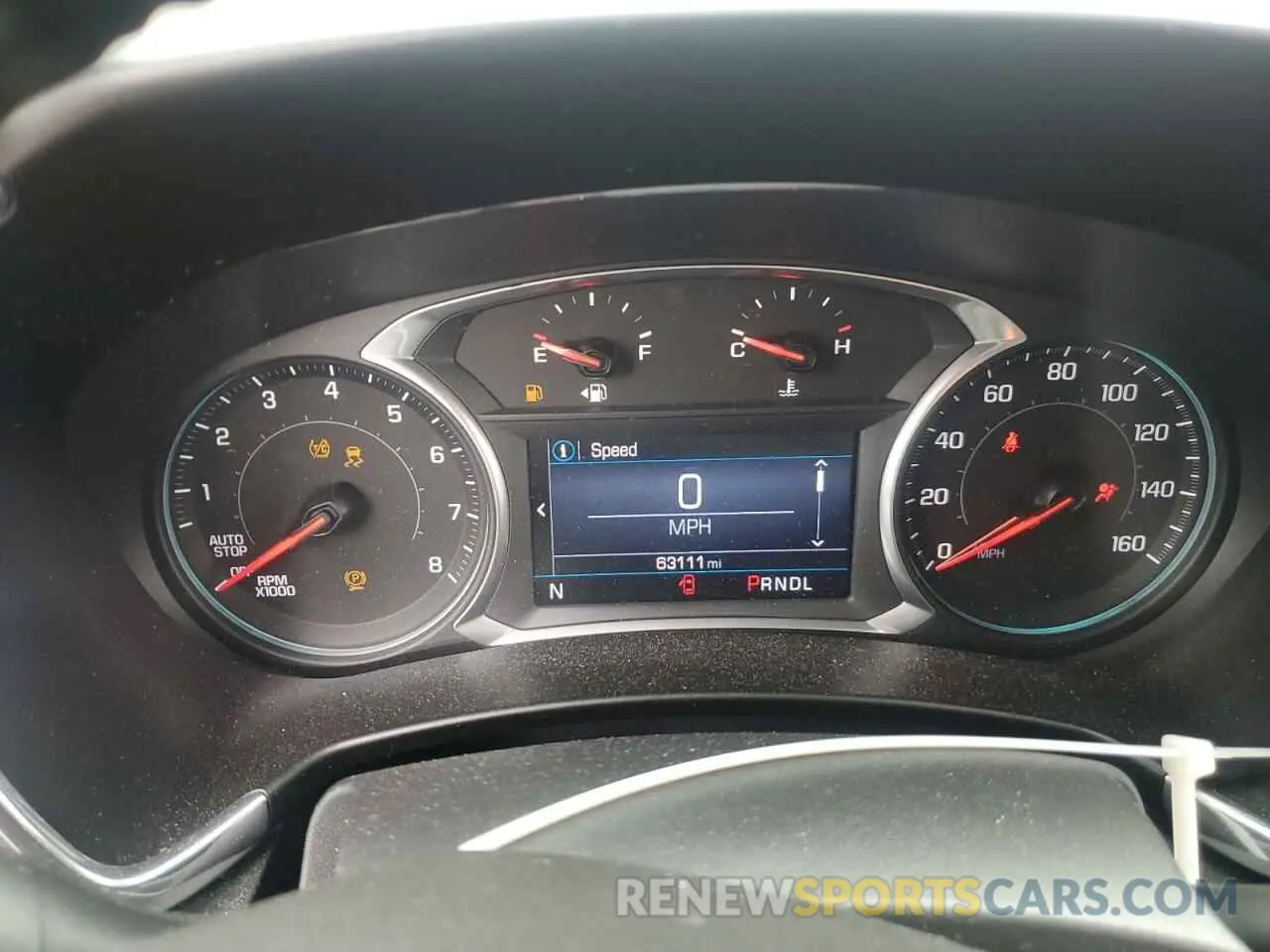 9 fotografías del automóvil dañado 3GNAXJEV5LS578366 CHEVROLET EQUINOX 2020