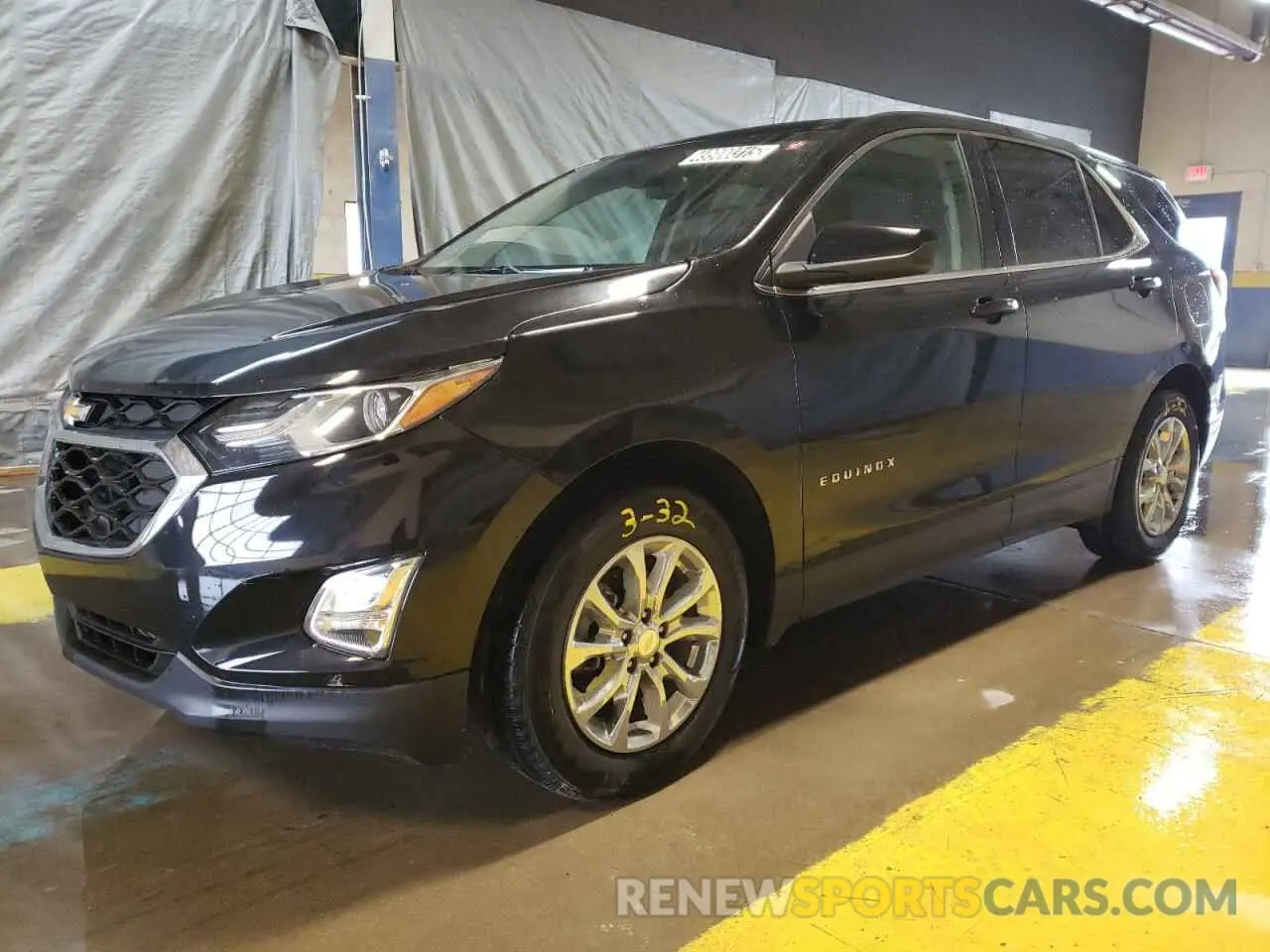 1 fotografías del automóvil dañado 3GNAXJEV6LL219974 CHEVROLET EQUINOX 2020