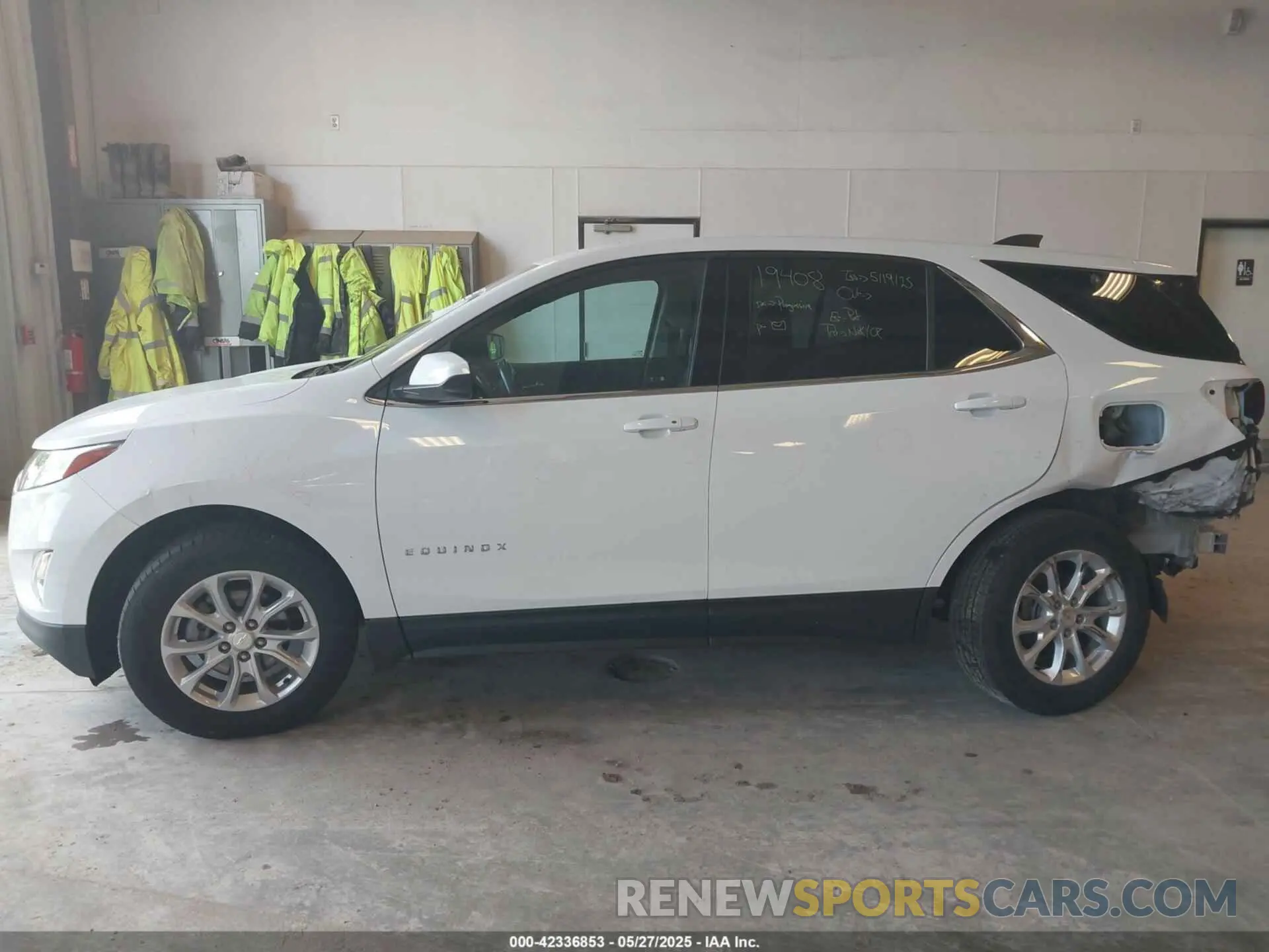 14 fotografías del automóvil dañado 3GNAXJEV6LL287398 CHEVROLET EQUINOX 2020