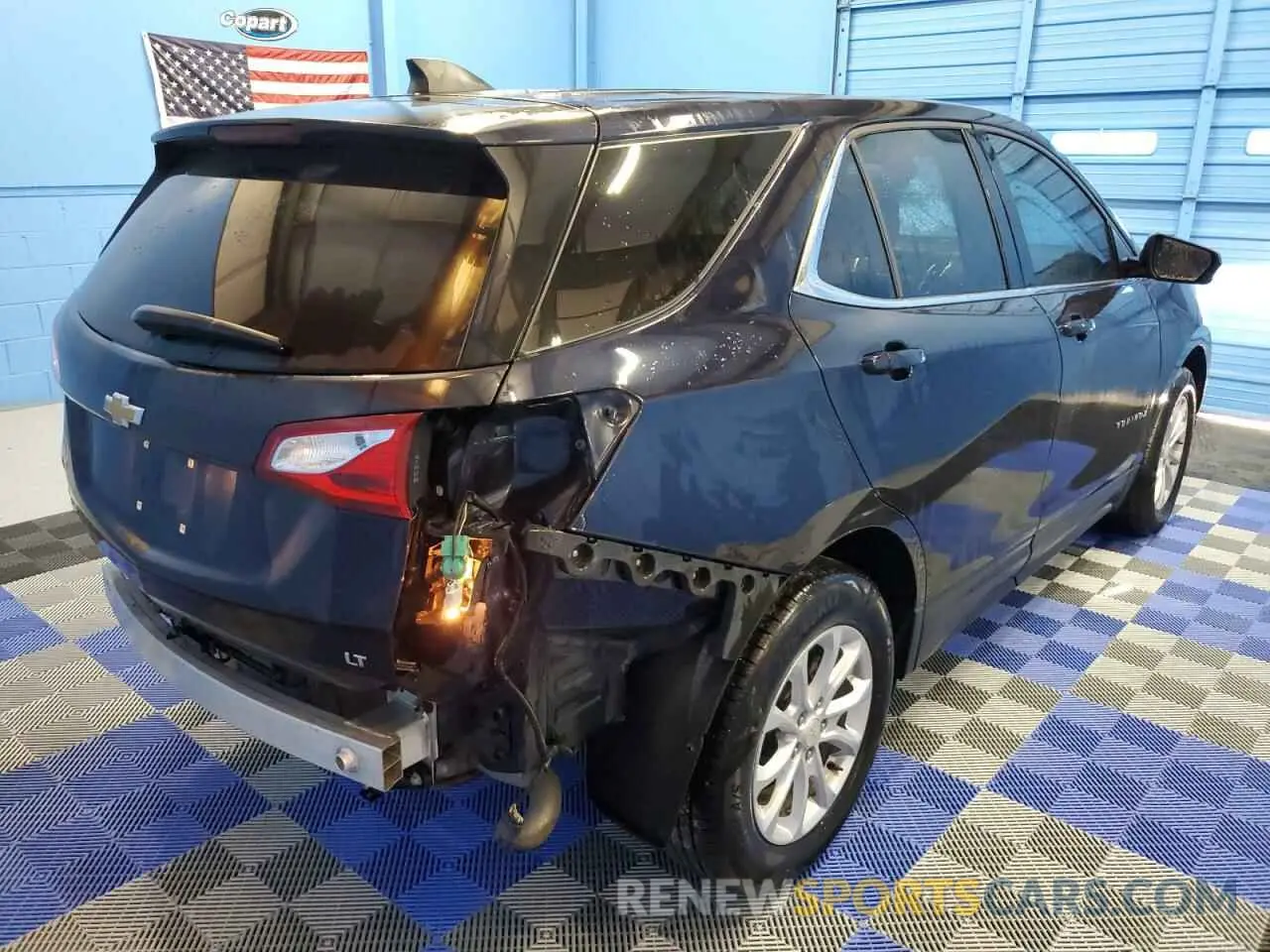 3 fotografías del automóvil dañado 3GNAXJEV6LS543612 CHEVROLET EQUINOX 2020