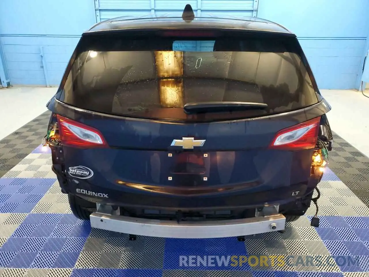 6 fotografías del automóvil dañado 3GNAXJEV6LS543612 CHEVROLET EQUINOX 2020