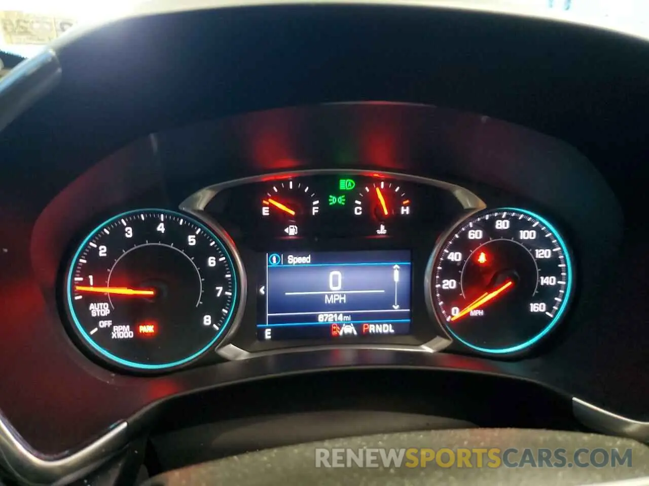 9 fotografías del automóvil dañado 3GNAXJEV6LS543612 CHEVROLET EQUINOX 2020