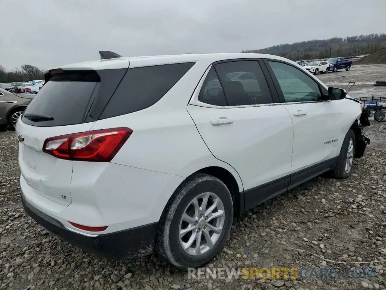 3 fotografías del automóvil dañado 3GNAXJEV6LS612539 CHEVROLET EQUINOX 2020