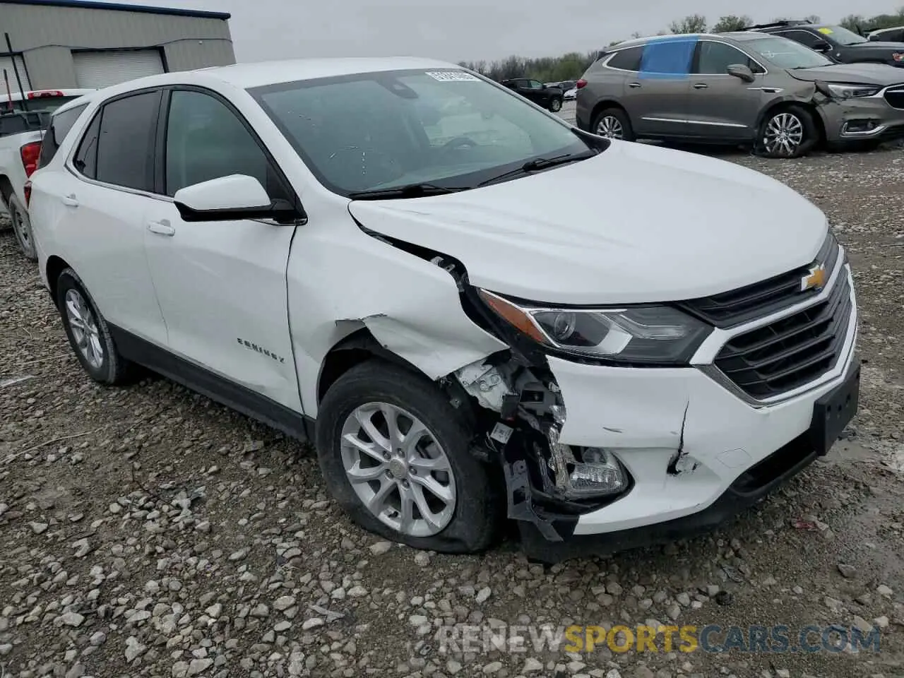 4 fotografías del automóvil dañado 3GNAXJEV6LS612539 CHEVROLET EQUINOX 2020