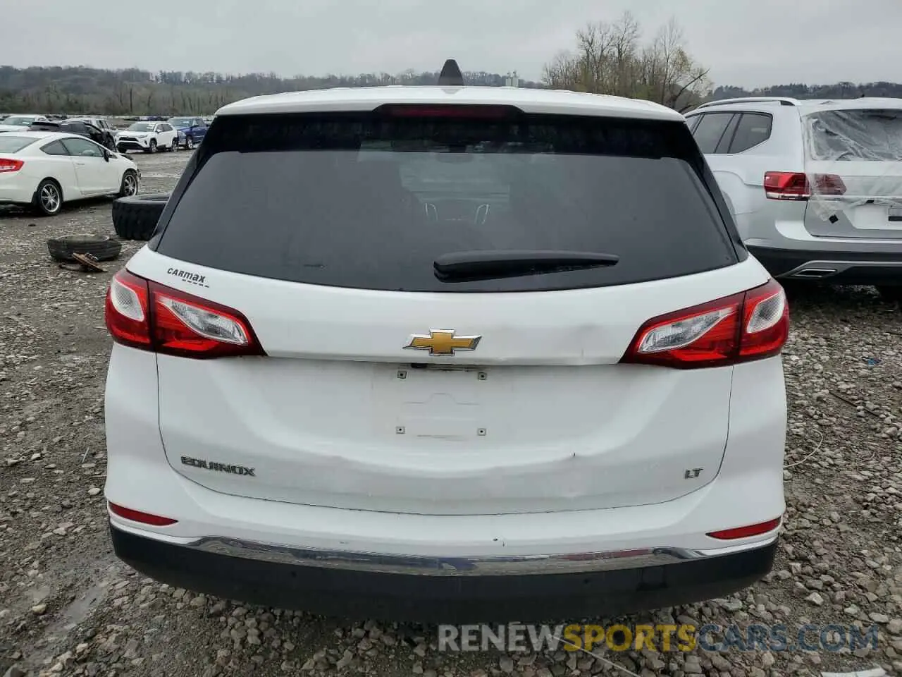 6 fotografías del automóvil dañado 3GNAXJEV6LS612539 CHEVROLET EQUINOX 2020