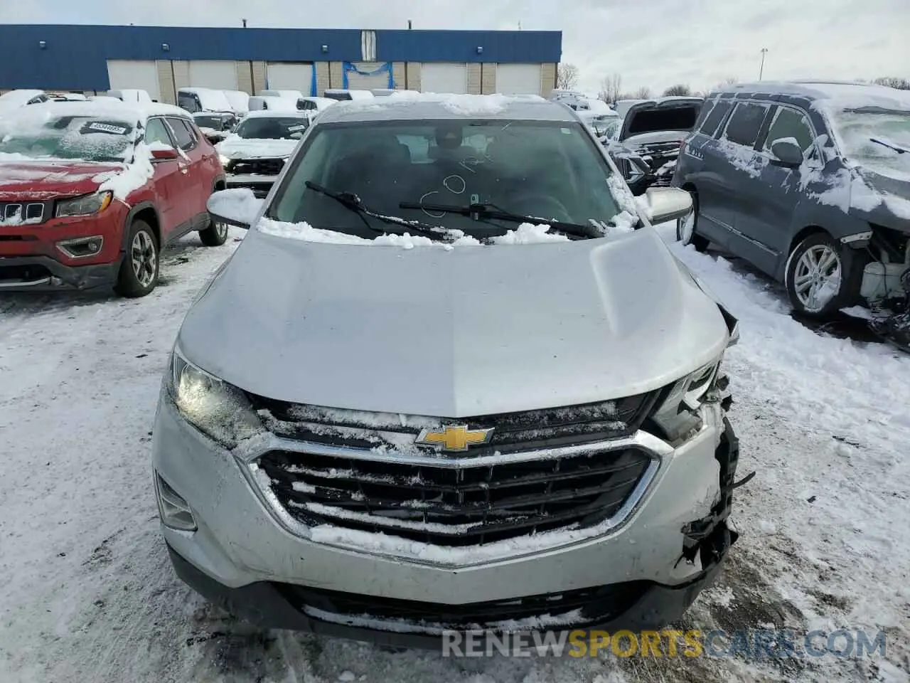 5 fotografías del automóvil dañado 3GNAXJEV9LS507414 CHEVROLET EQUINOX 2020