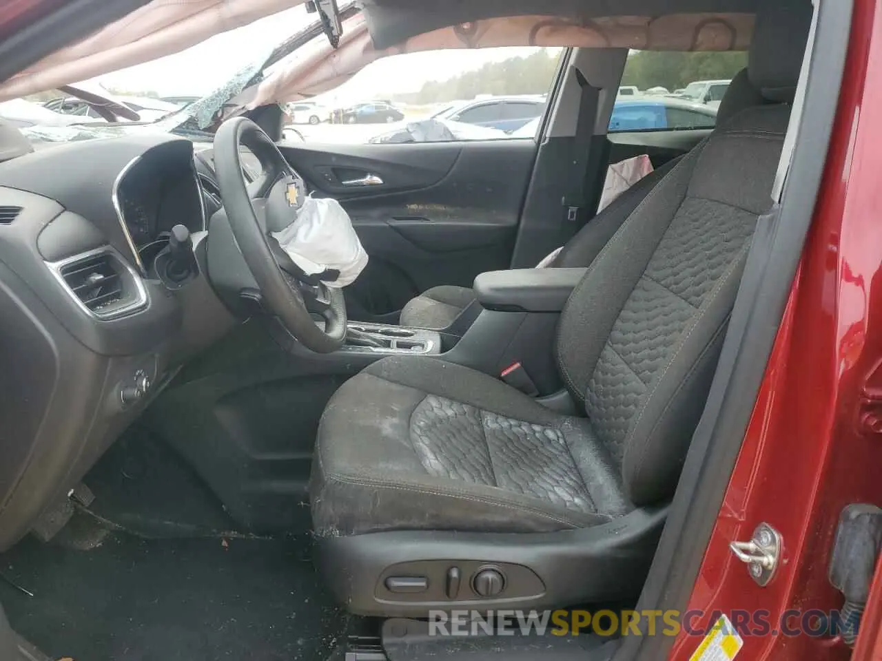 7 fotografías del automóvil dañado 3GNAXJEVXLS514940 CHEVROLET EQUINOX 2020