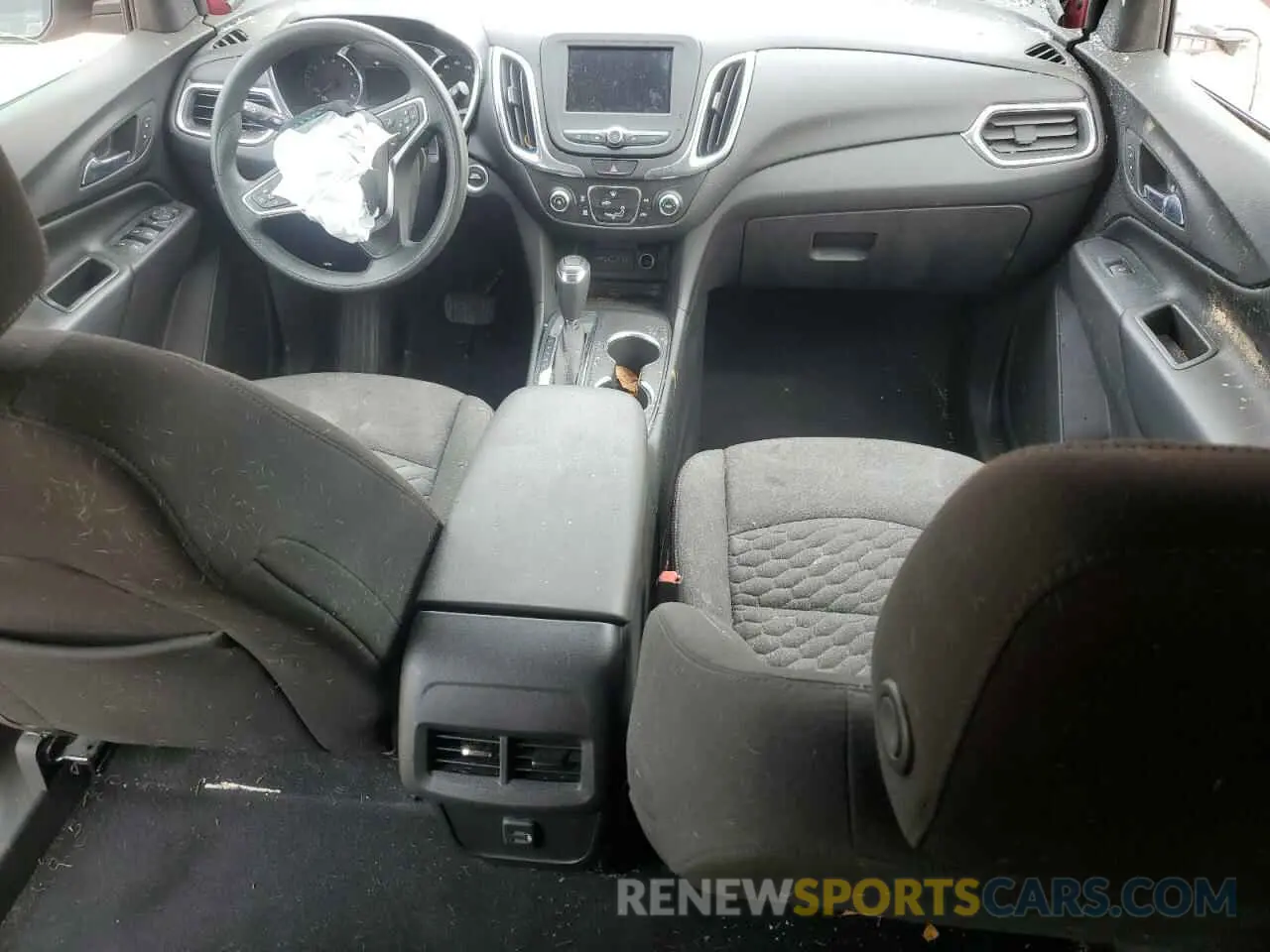 8 fotografías del automóvil dañado 3GNAXJEVXLS514940 CHEVROLET EQUINOX 2020