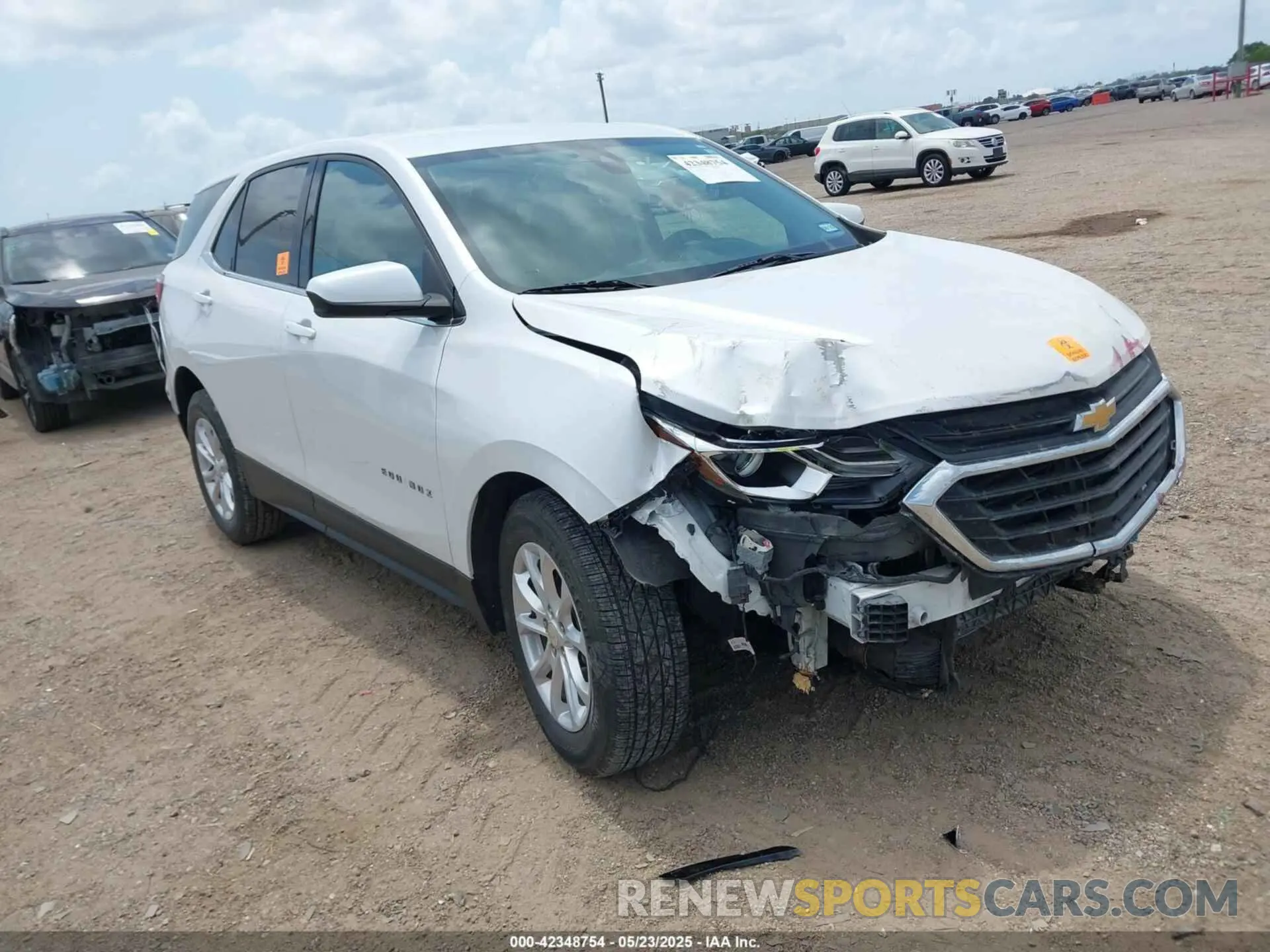 1 fotografías del automóvil dañado 3GNAXKEV0LL286219 CHEVROLET EQUINOX 2020