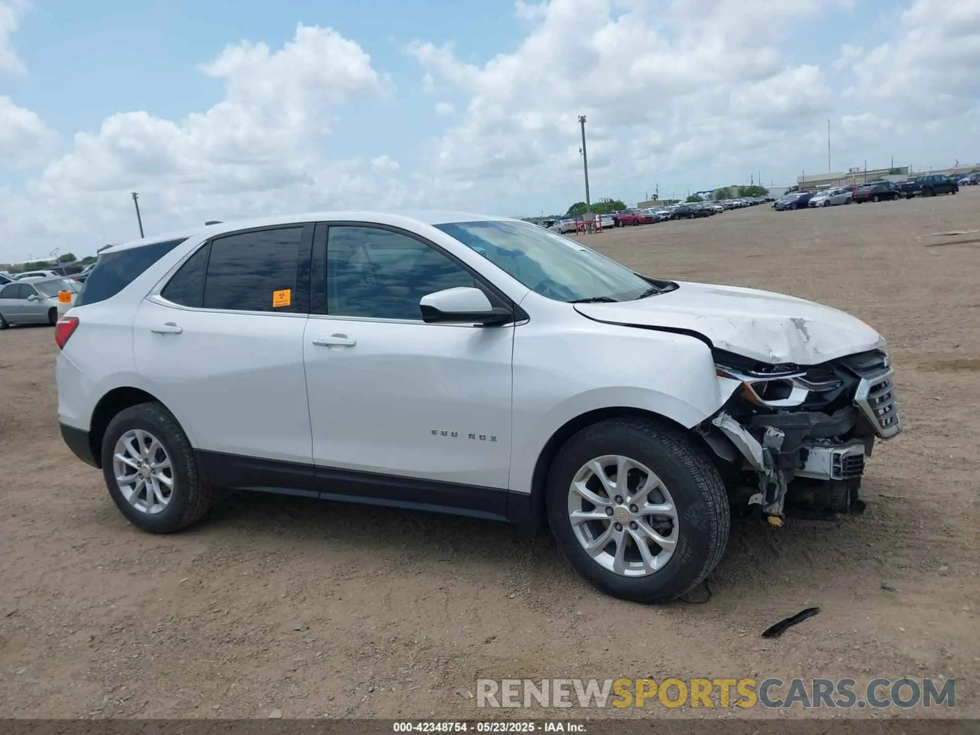 13 fotografías del automóvil dañado 3GNAXKEV0LL286219 CHEVROLET EQUINOX 2020