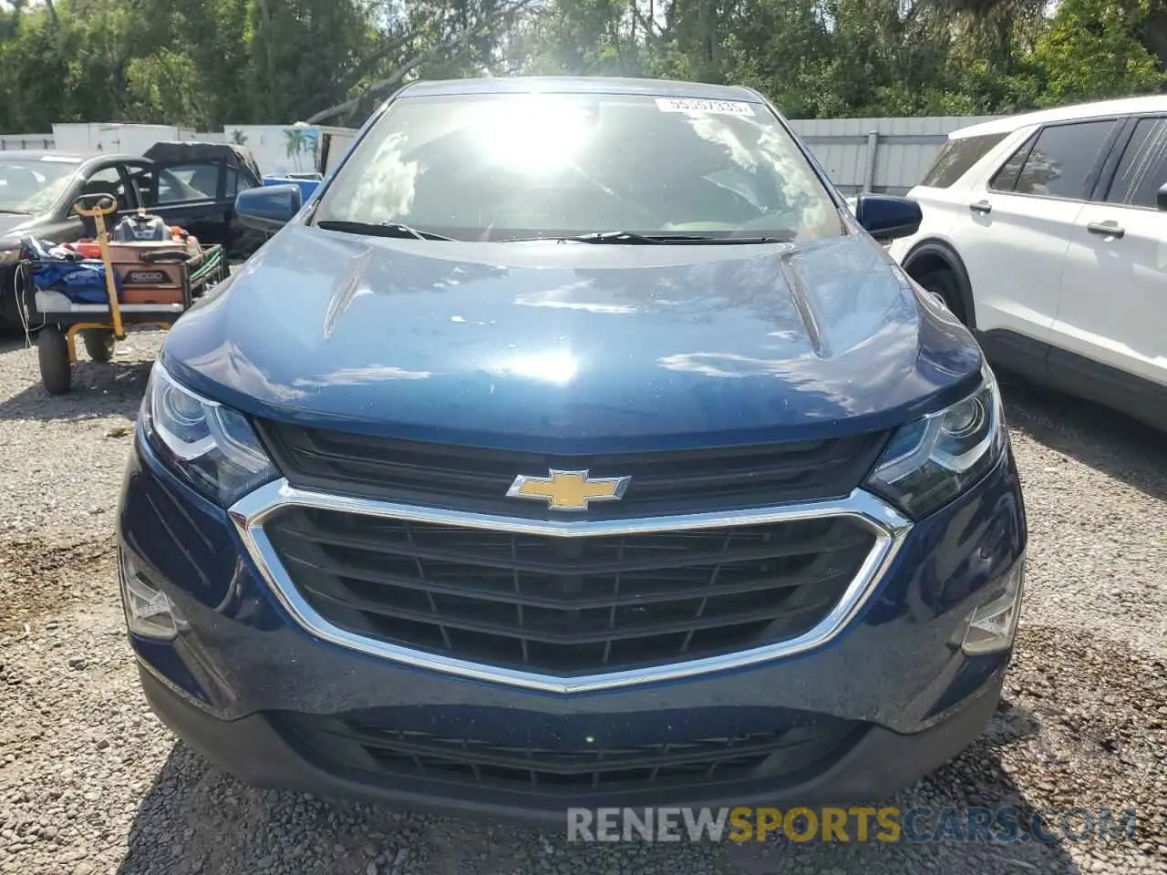 5 fotografías del automóvil dañado 3GNAXKEV0LL290626 CHEVROLET EQUINOX 2020