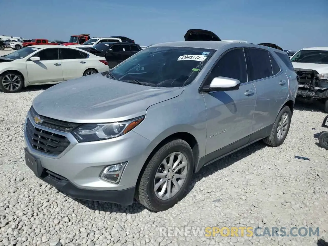 1 fotografías del automóvil dañado 3GNAXKEV0LS502558 CHEVROLET EQUINOX 2020