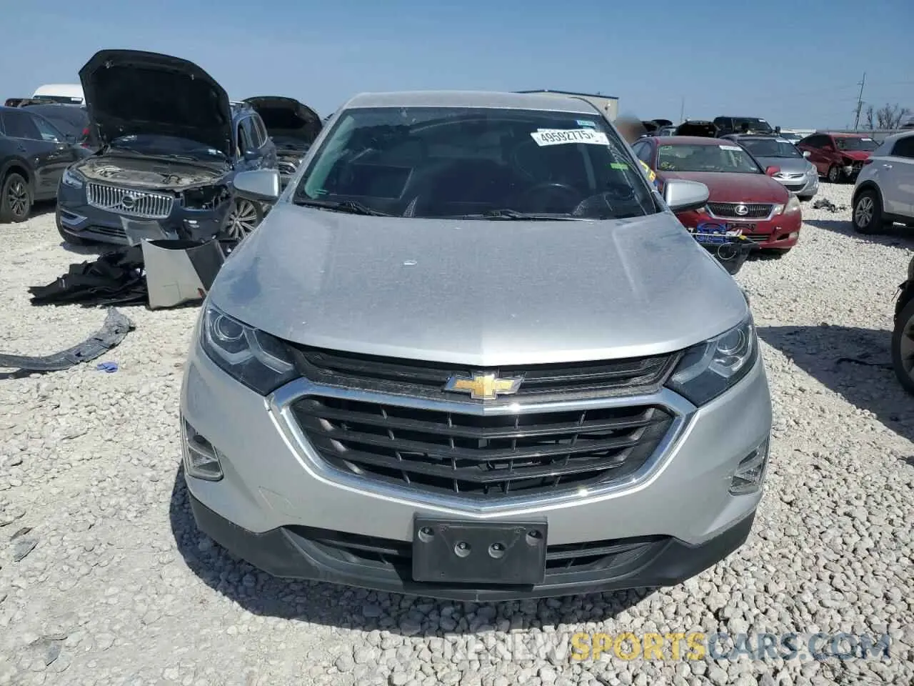 5 fotografías del automóvil dañado 3GNAXKEV0LS502558 CHEVROLET EQUINOX 2020