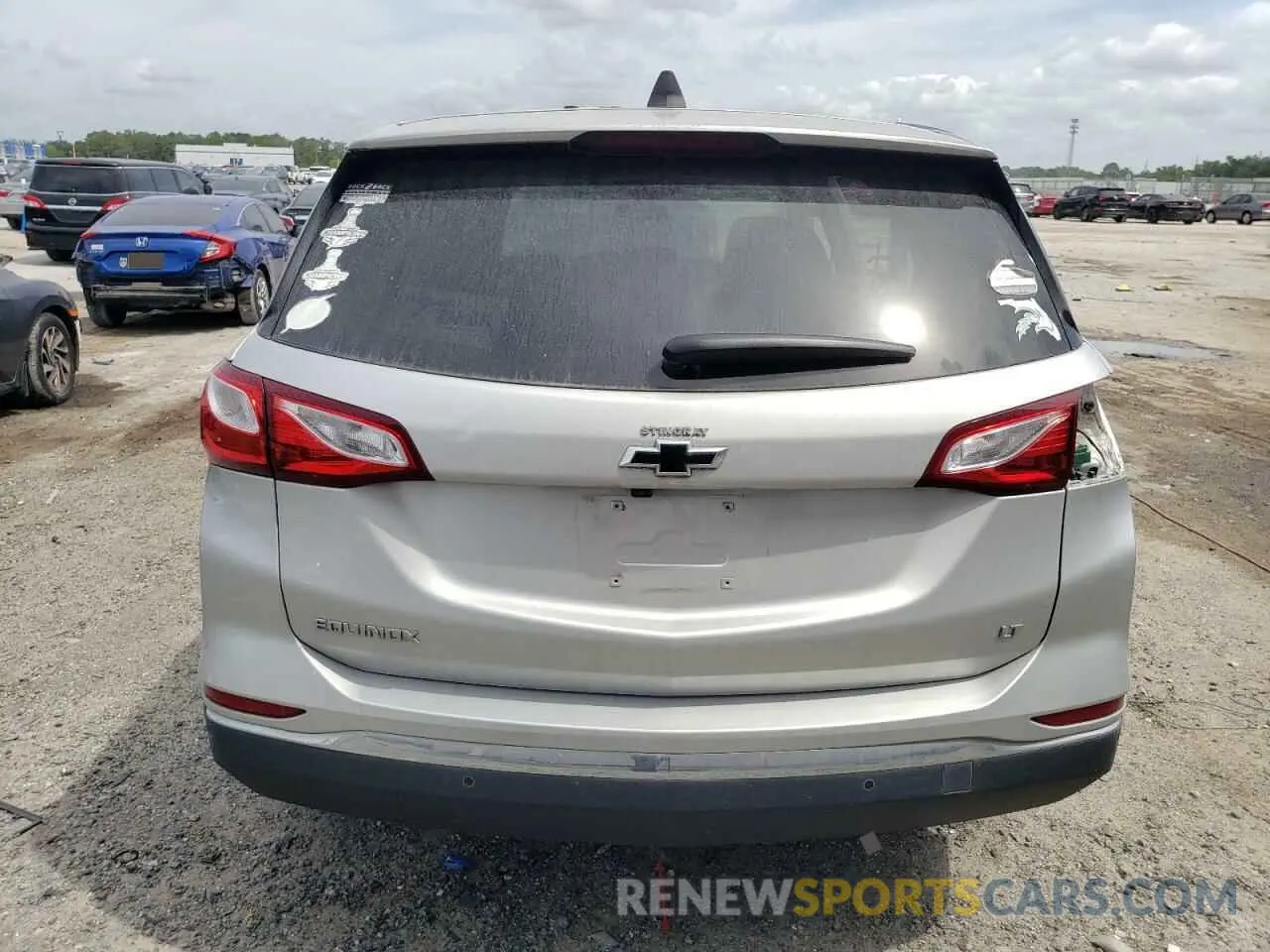 6 fotografías del automóvil dañado 3GNAXKEV0LS506822 CHEVROLET EQUINOX 2020