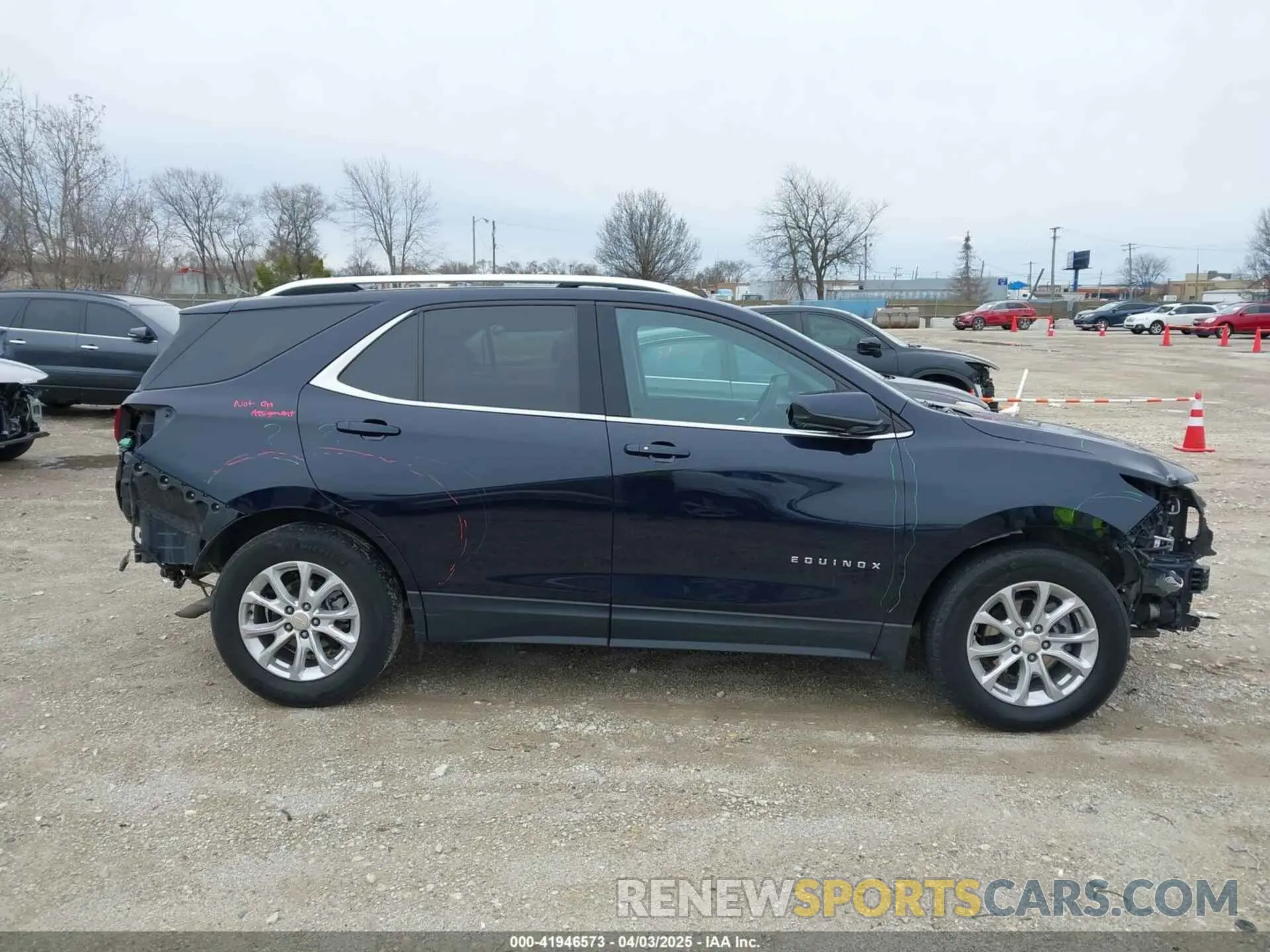 13 fotografías del automóvil dañado 3GNAXKEV0LS515102 CHEVROLET EQUINOX 2020