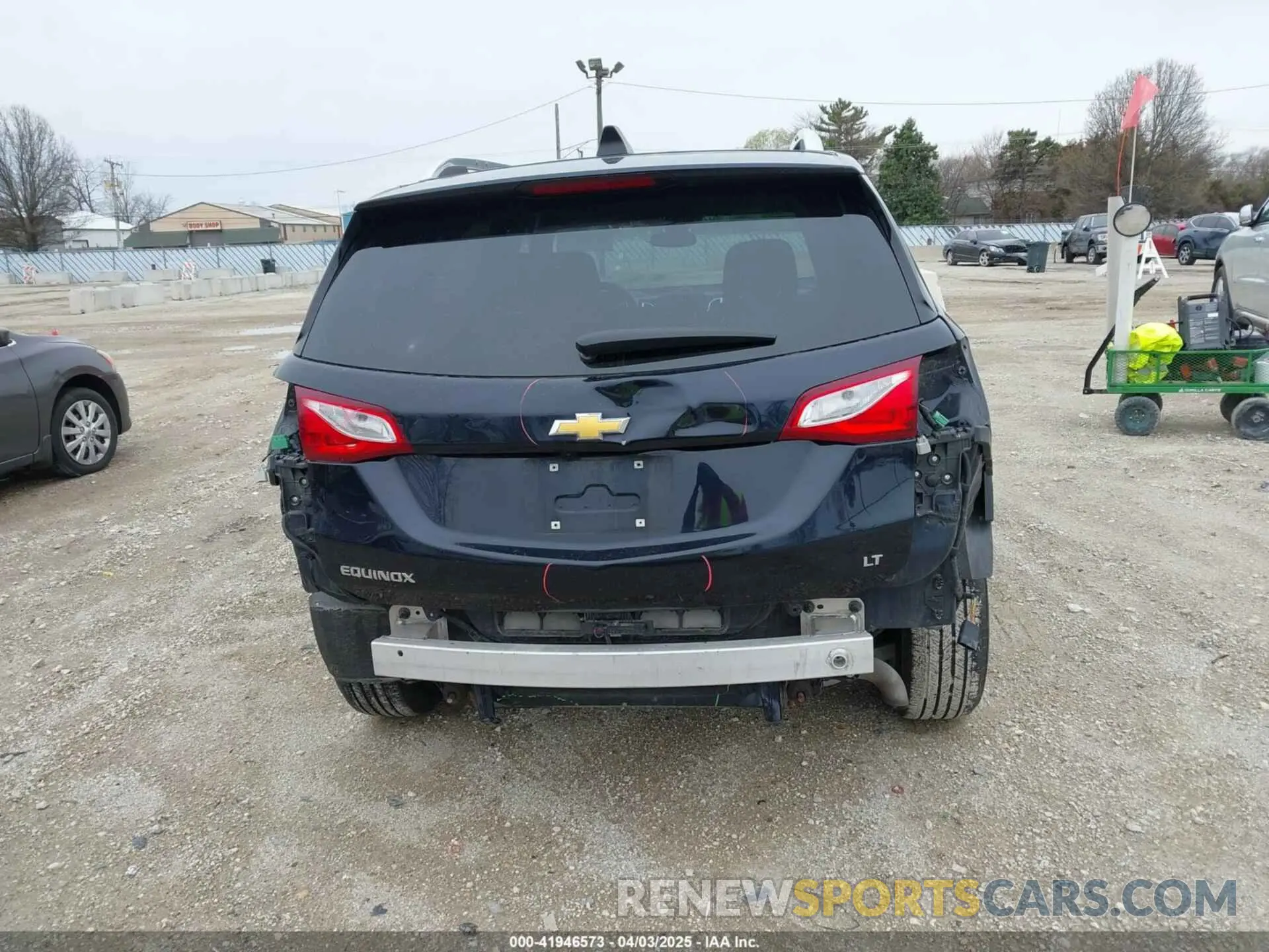16 fotografías del automóvil dañado 3GNAXKEV0LS515102 CHEVROLET EQUINOX 2020