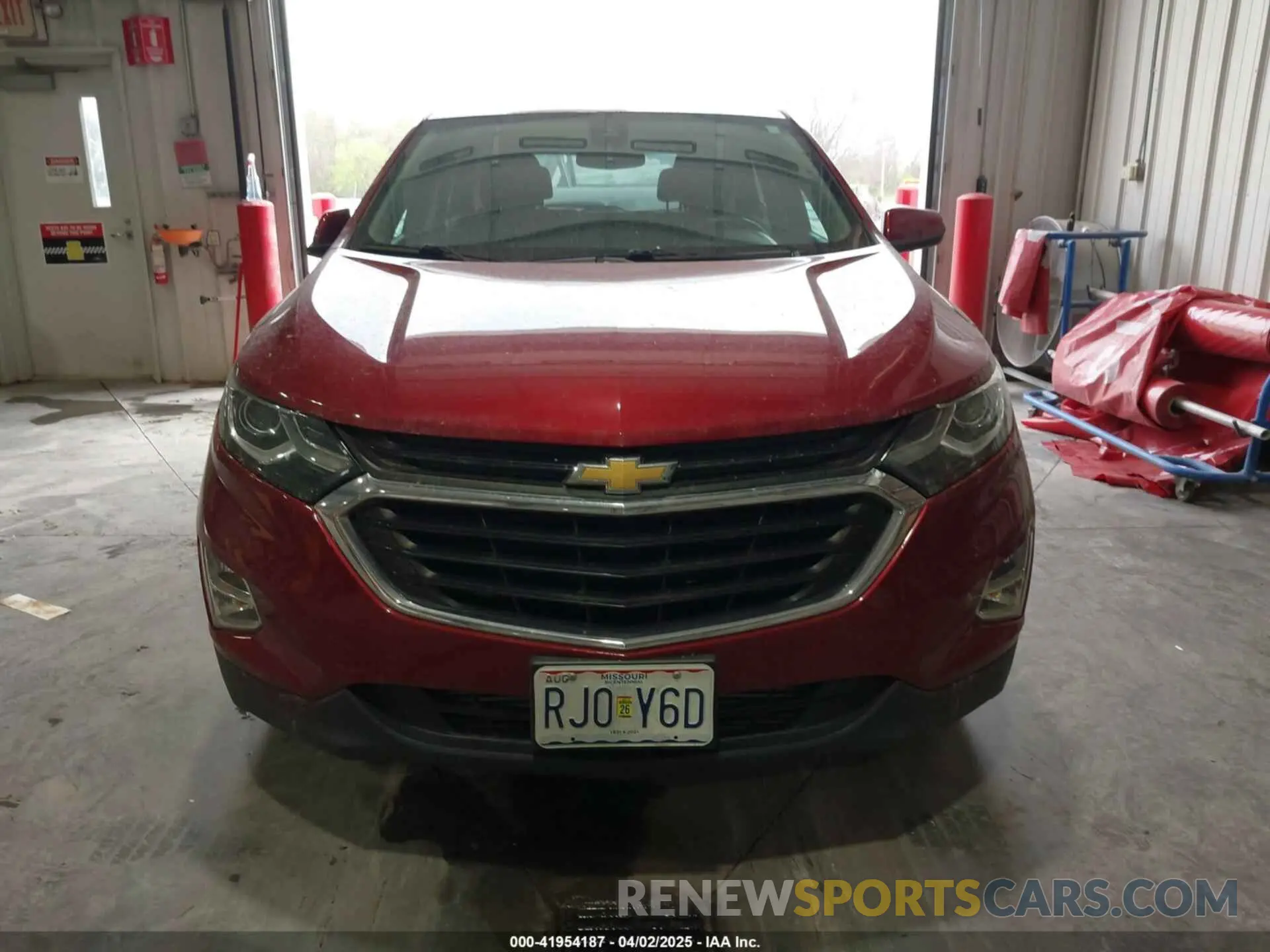 10 fotografías del automóvil dañado 3GNAXKEV0LS568625 CHEVROLET EQUINOX 2020