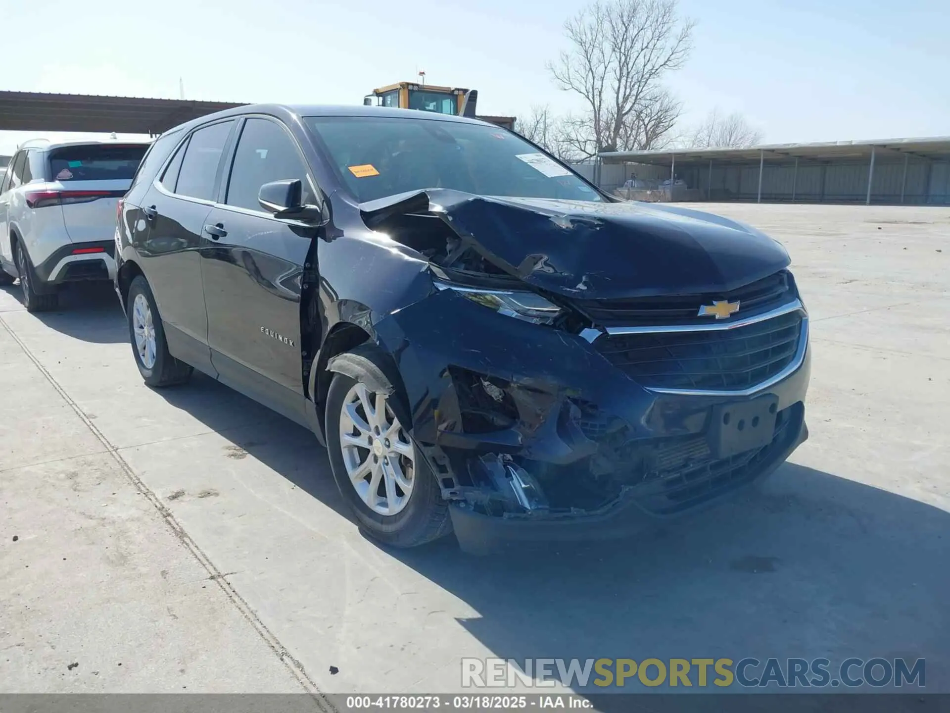 1 fotografías del automóvil dañado 3GNAXKEV0LS583500 CHEVROLET EQUINOX 2020