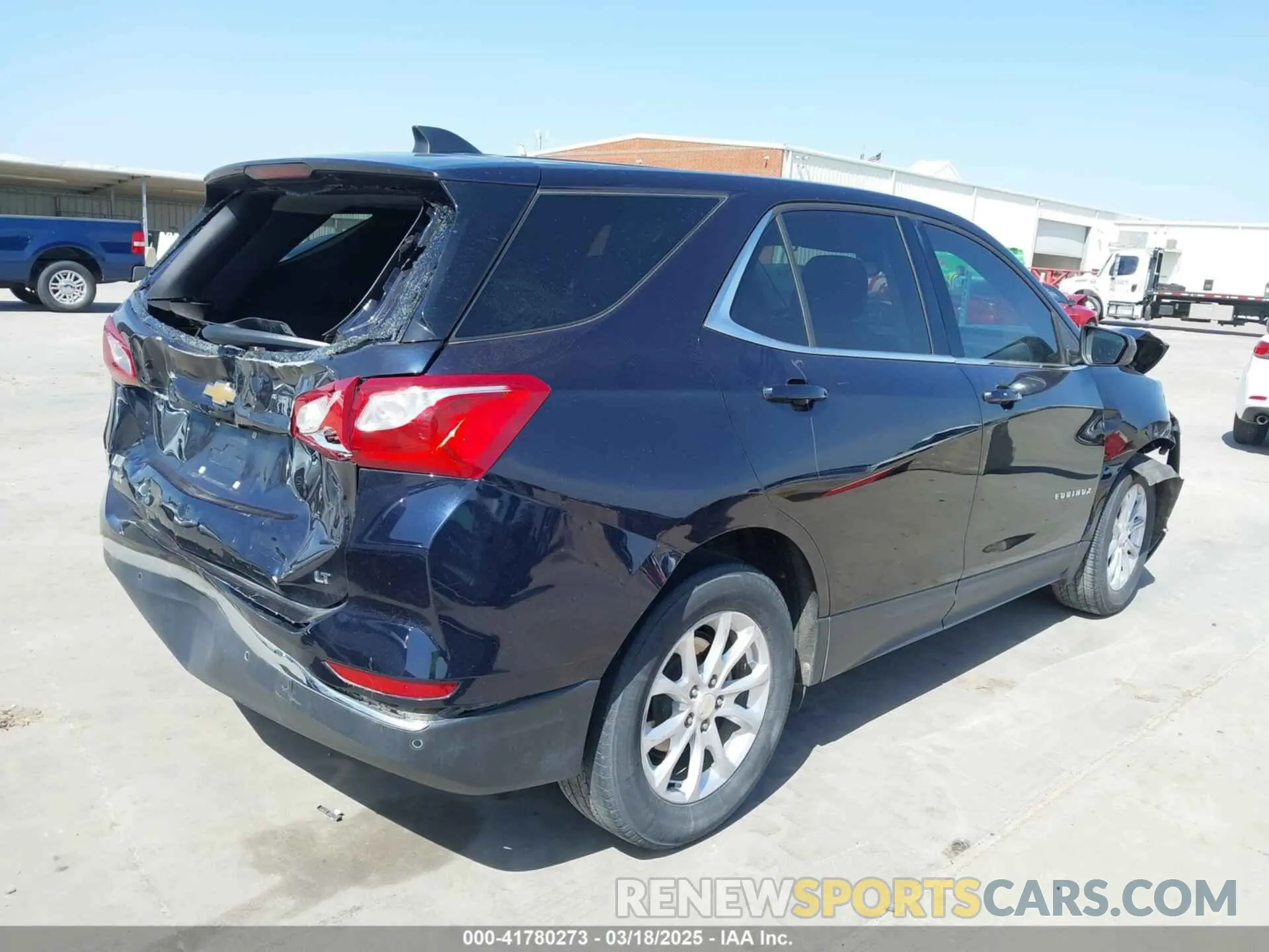 4 fotografías del automóvil dañado 3GNAXKEV0LS583500 CHEVROLET EQUINOX 2020