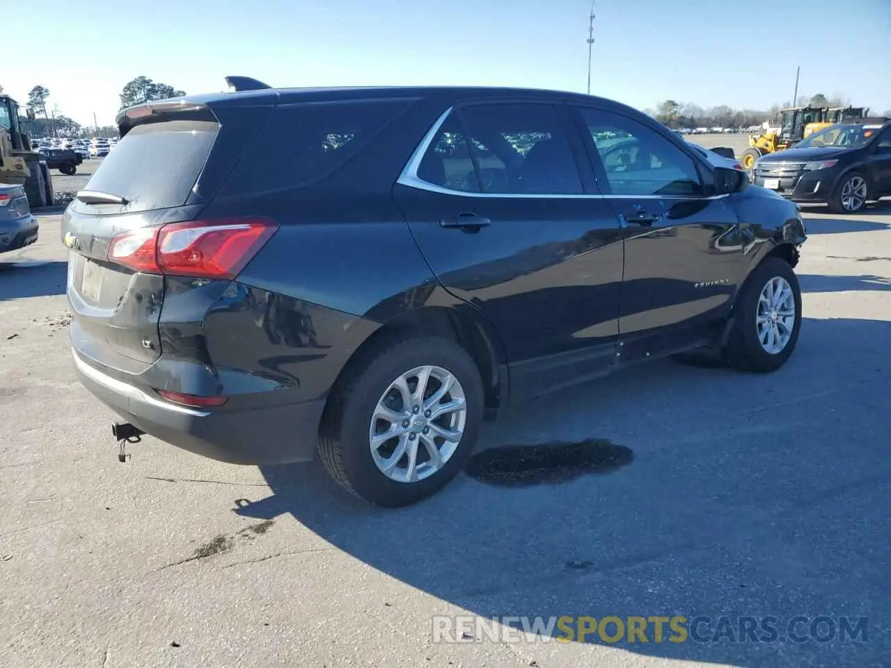 3 fotografías del automóvil dañado 3GNAXKEV1LL261913 CHEVROLET EQUINOX 2020