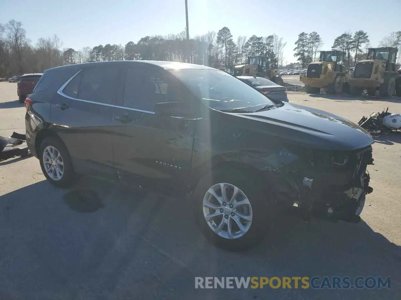 4 fotografías del automóvil dañado 3GNAXKEV1LL261913 CHEVROLET EQUINOX 2020