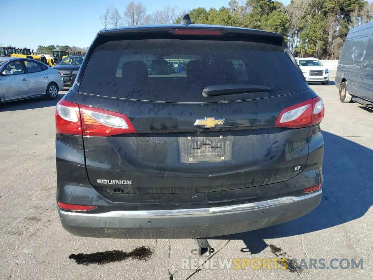 6 fotografías del automóvil dañado 3GNAXKEV1LL261913 CHEVROLET EQUINOX 2020