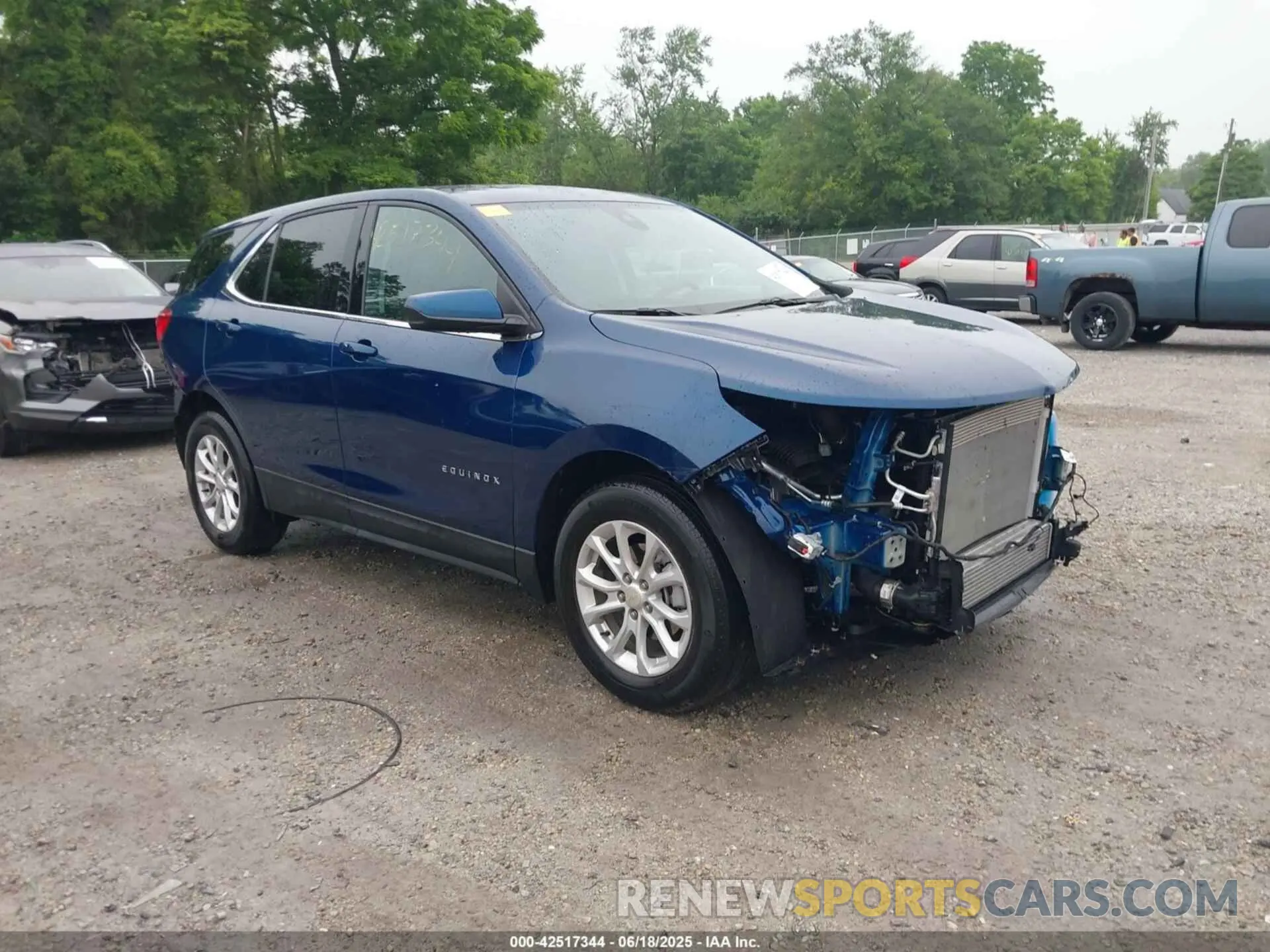 1 fotografías del automóvil dañado 3GNAXKEV1LL334665 CHEVROLET EQUINOX 2020