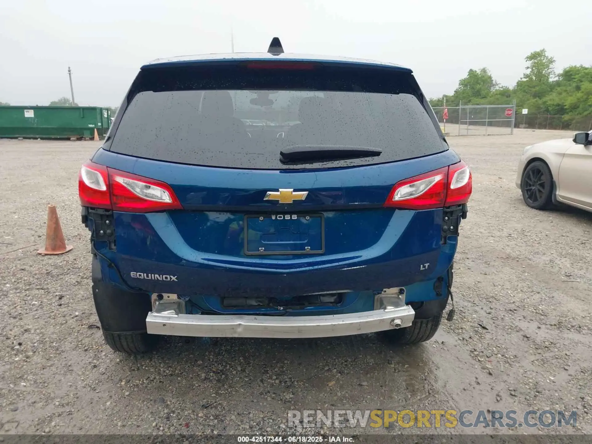 17 fotografías del automóvil dañado 3GNAXKEV1LL334665 CHEVROLET EQUINOX 2020