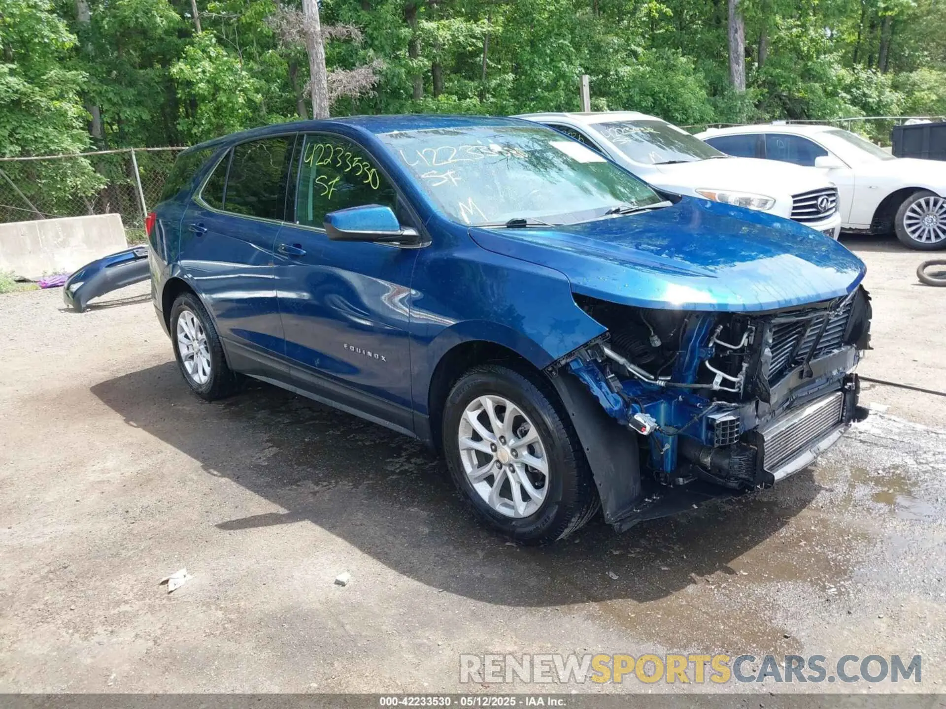 1 fotografías del automóvil dañado 3GNAXKEV1LL339378 CHEVROLET EQUINOX 2020